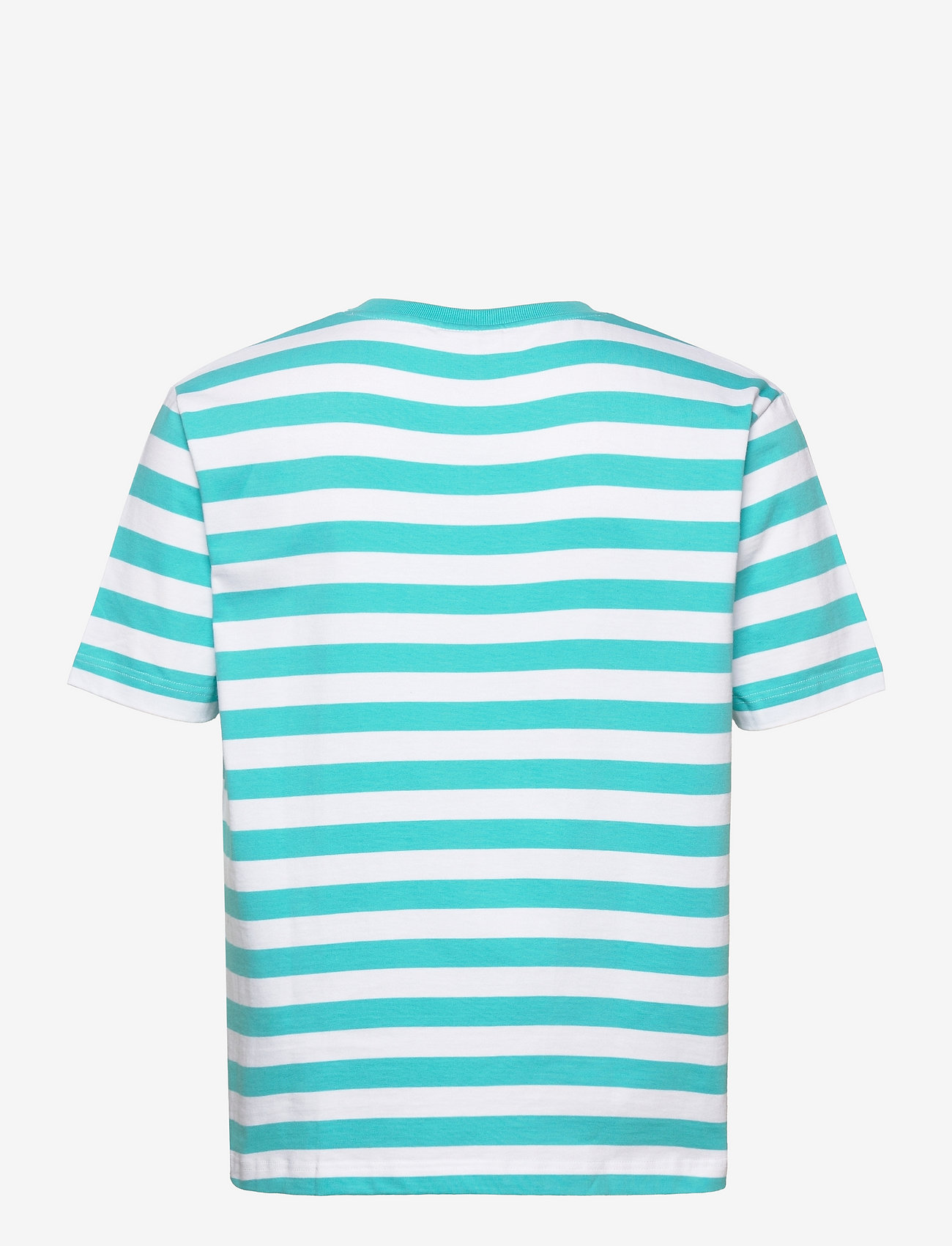 Hanger by Holzweiler - Hanger Striped Tee - t-shirts - aqua white 4825 - 1