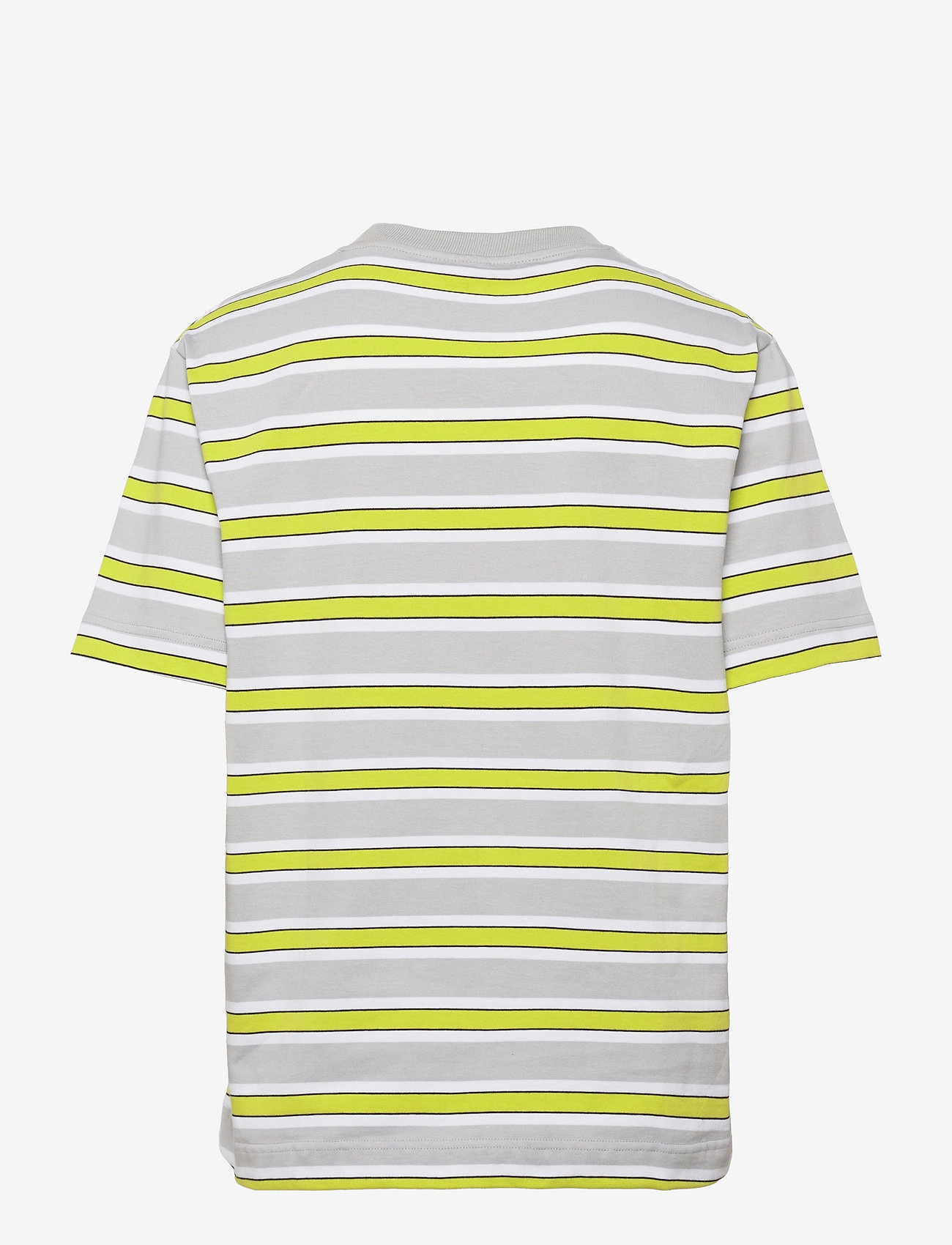 Hanger by Holzweiler - Hanger Striped Tee - t-shirt & tops - grey lime 0340 - 1