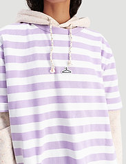 Hanger by Holzweiler - Hanger Striped Tee - t-shirt & tops - lilac white 3720 - 2