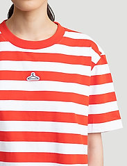 Hanger by Holzweiler - Hanger Striped Tee - t-shirts - red white 1664 - 3