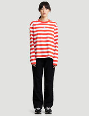 Hanger by Holzweiler - Hanger Striped Longsleeve - t-shirt & tops - red white 1664 - 4