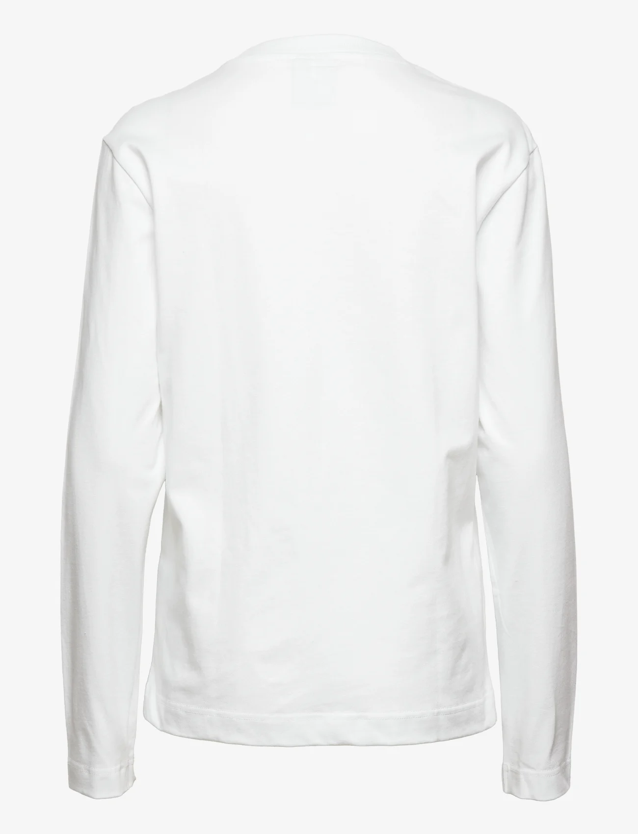 Hanger by Holzweiler - W.Hanger Print Longsleeve - t-shirt & tops - white - 1