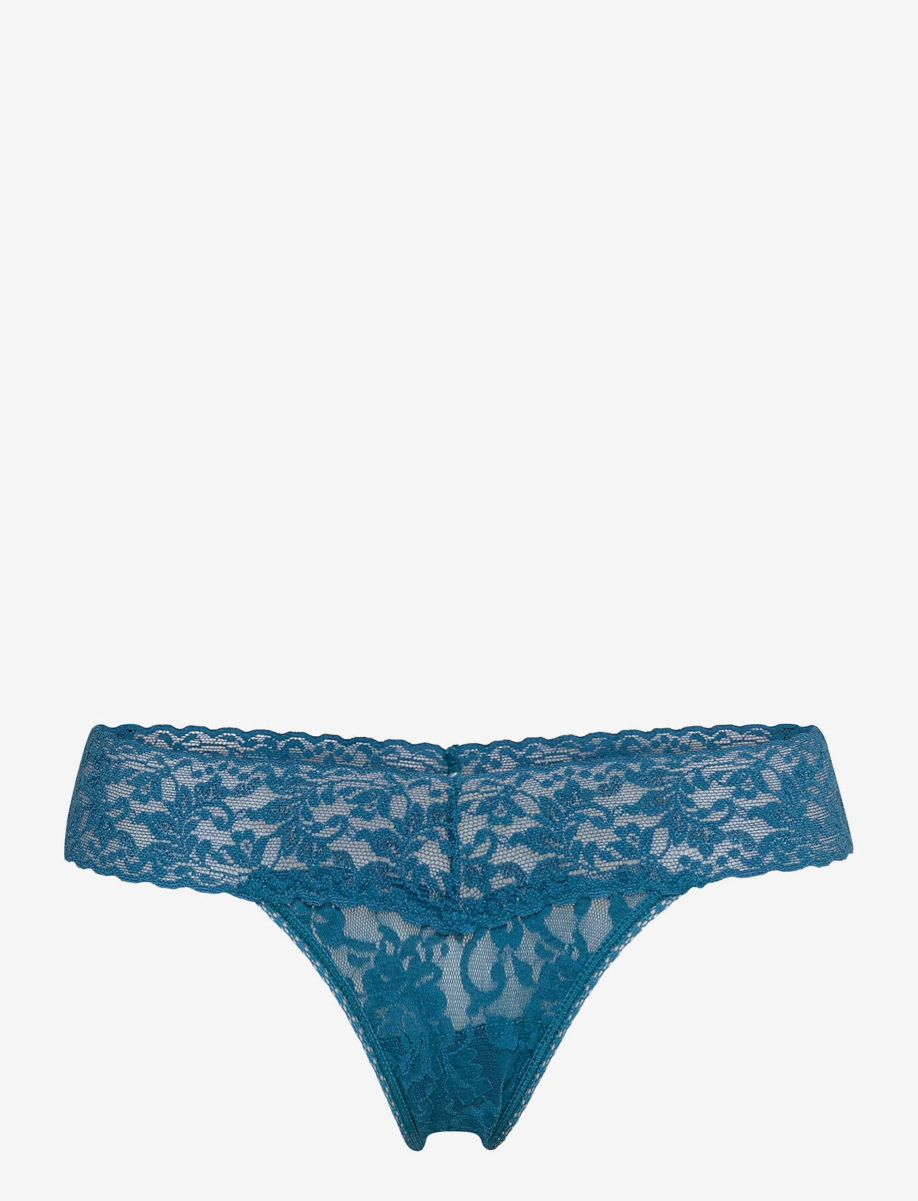 Hanky Panky - Hanky Panky Signature Lace, Low Rise Thong - blue - 0