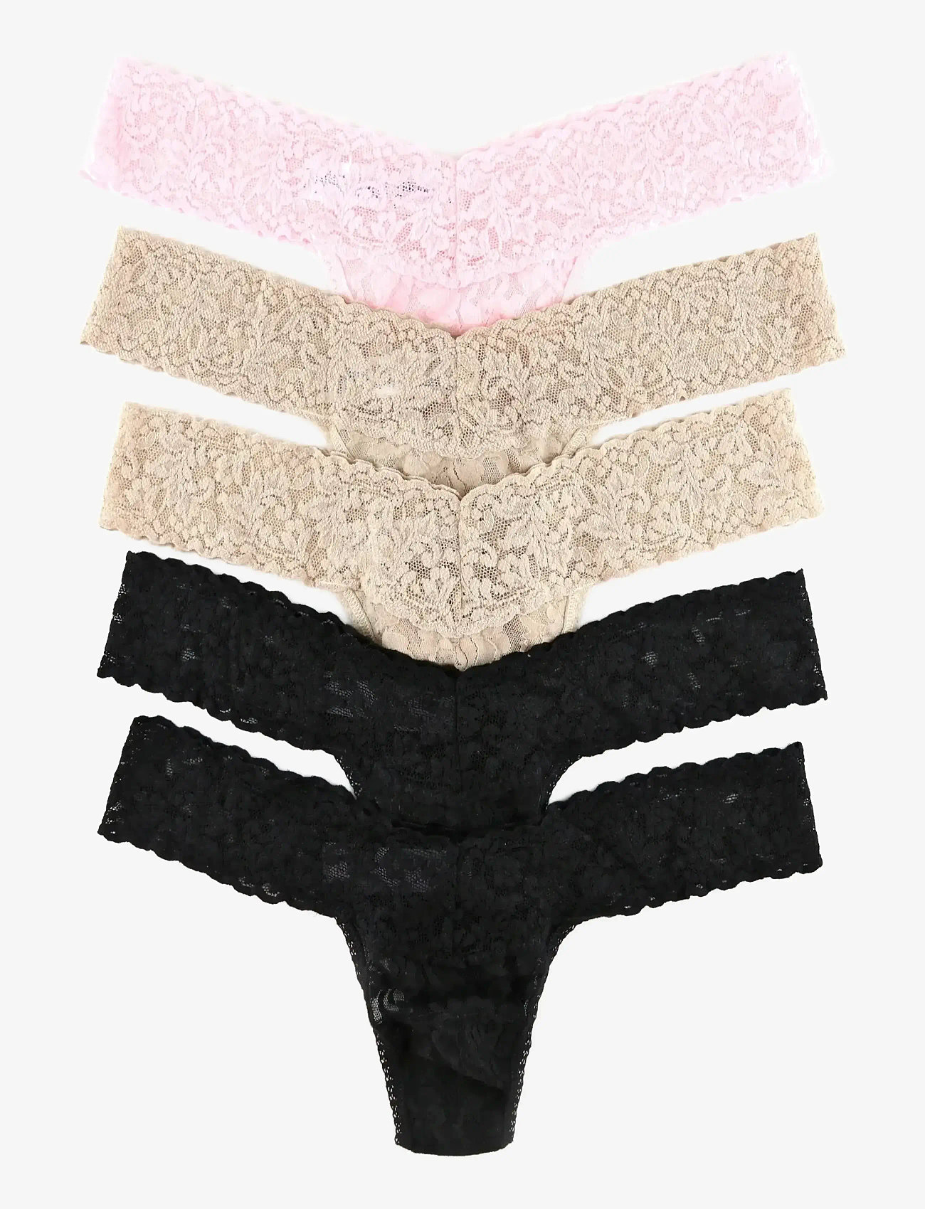 Hanky Panky - Hanky Panky Multi Pack - Signature Lace Low Rise Thong - 5 Pack - stringid - multi 1 - 0