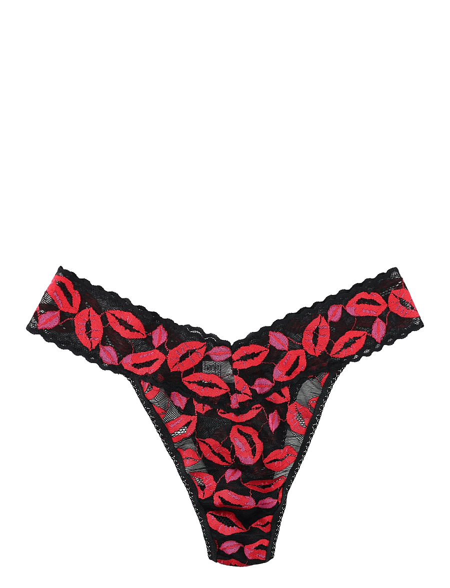 Hanky Panky - Hanky Panky Kissing, Original Rise Thong - tangas - black - 1