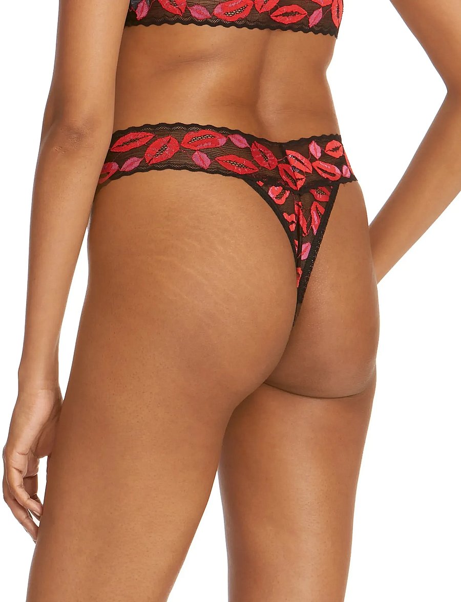 Hanky Panky - Hanky Panky Kissing, Original Rise Thong - tangas - black - 2