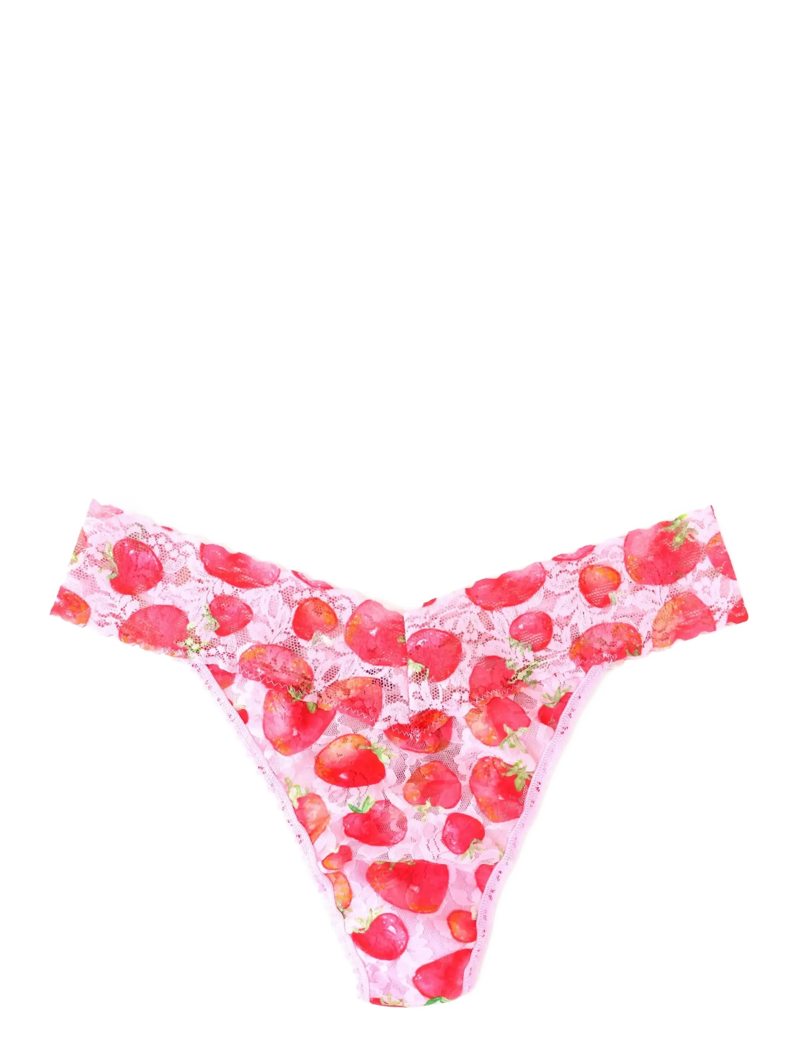 Hanky Panky Hanky Panky Strawberry Fields, Original Rise Thong - Kampaania - PINK / pink/rose