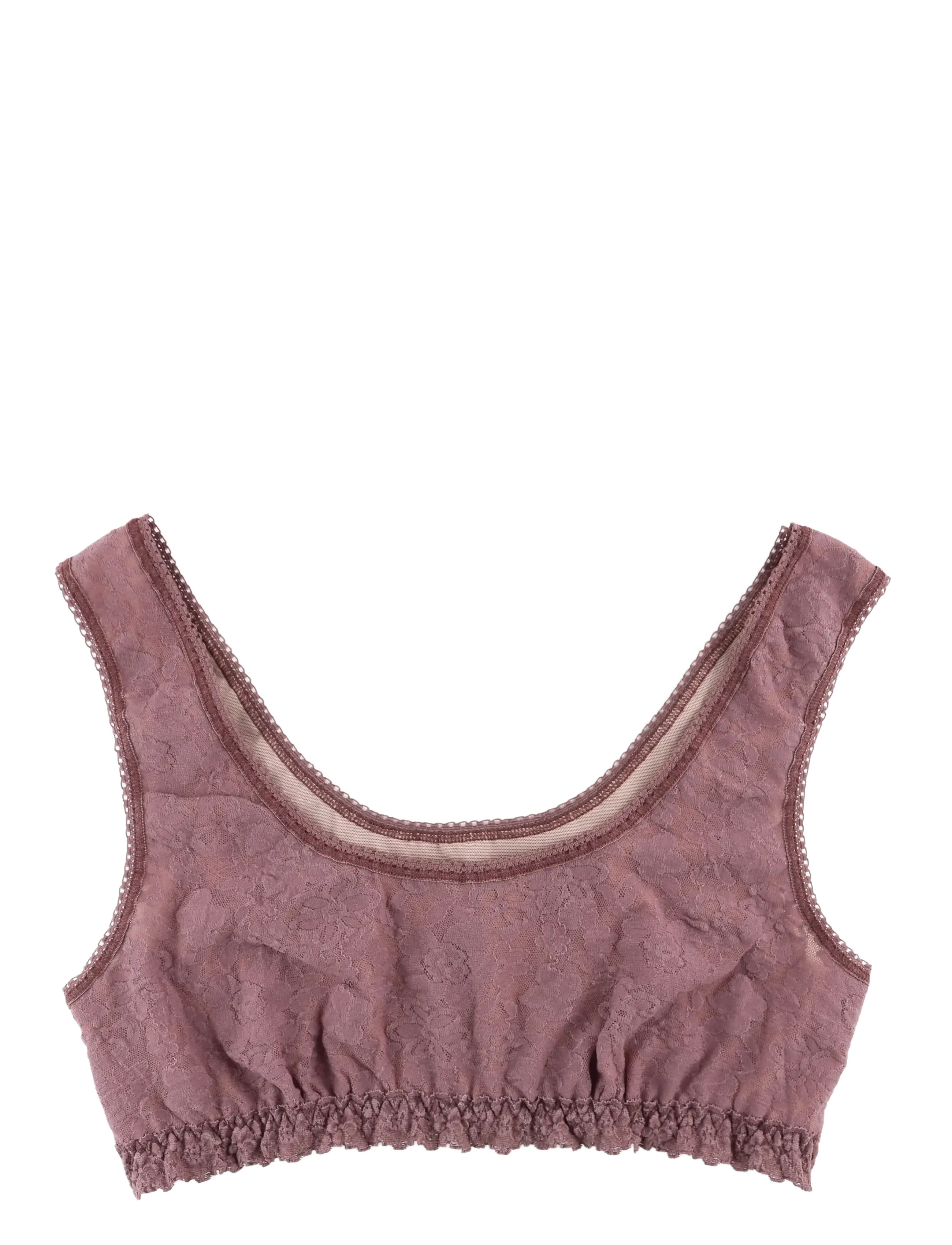 Hanky Panky Hanky Panky Daily Lace, Lined Scoop Neck Bralette - App deal - ALL SPICE / pink/rose
