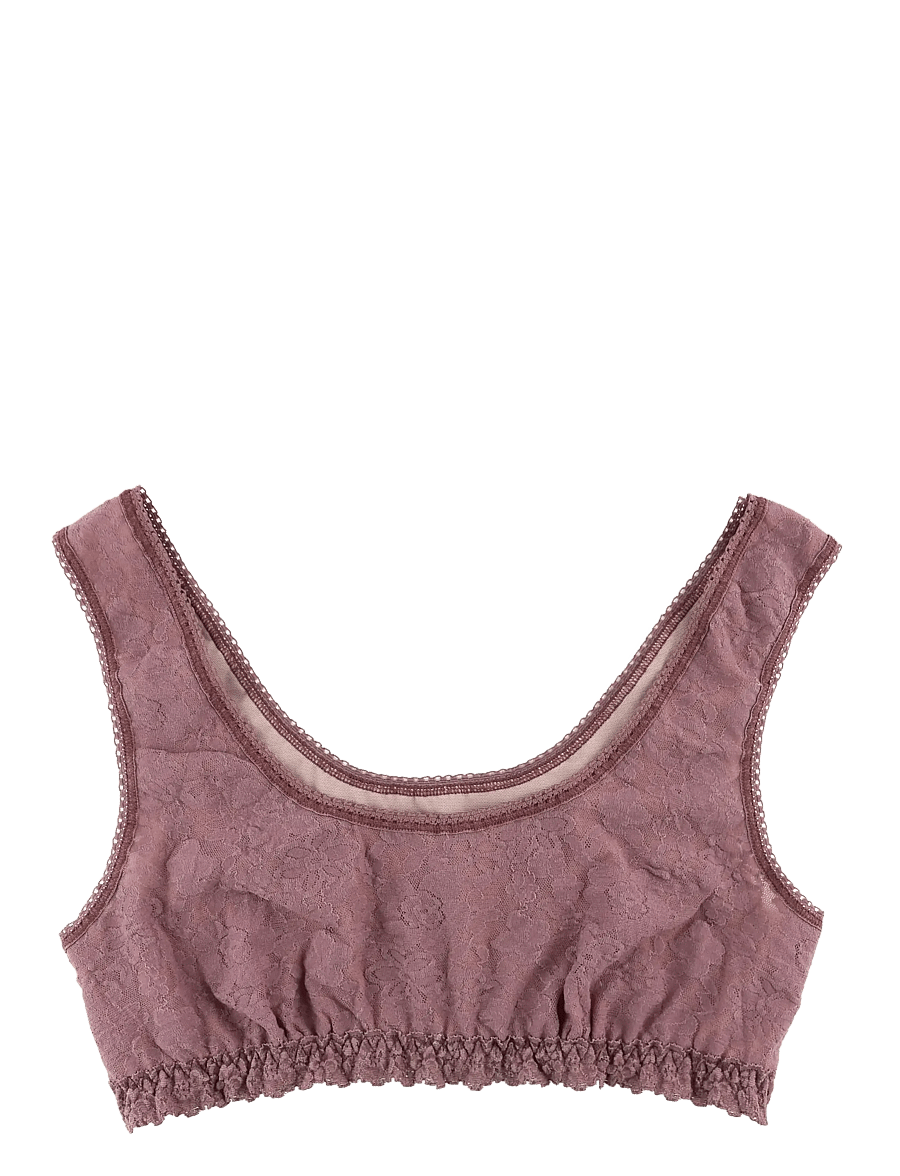Hanky Panky - Hanky Panky Daily Lace, Lined Scoop Neck Bralette - tank-top-bhs - all spice - 1