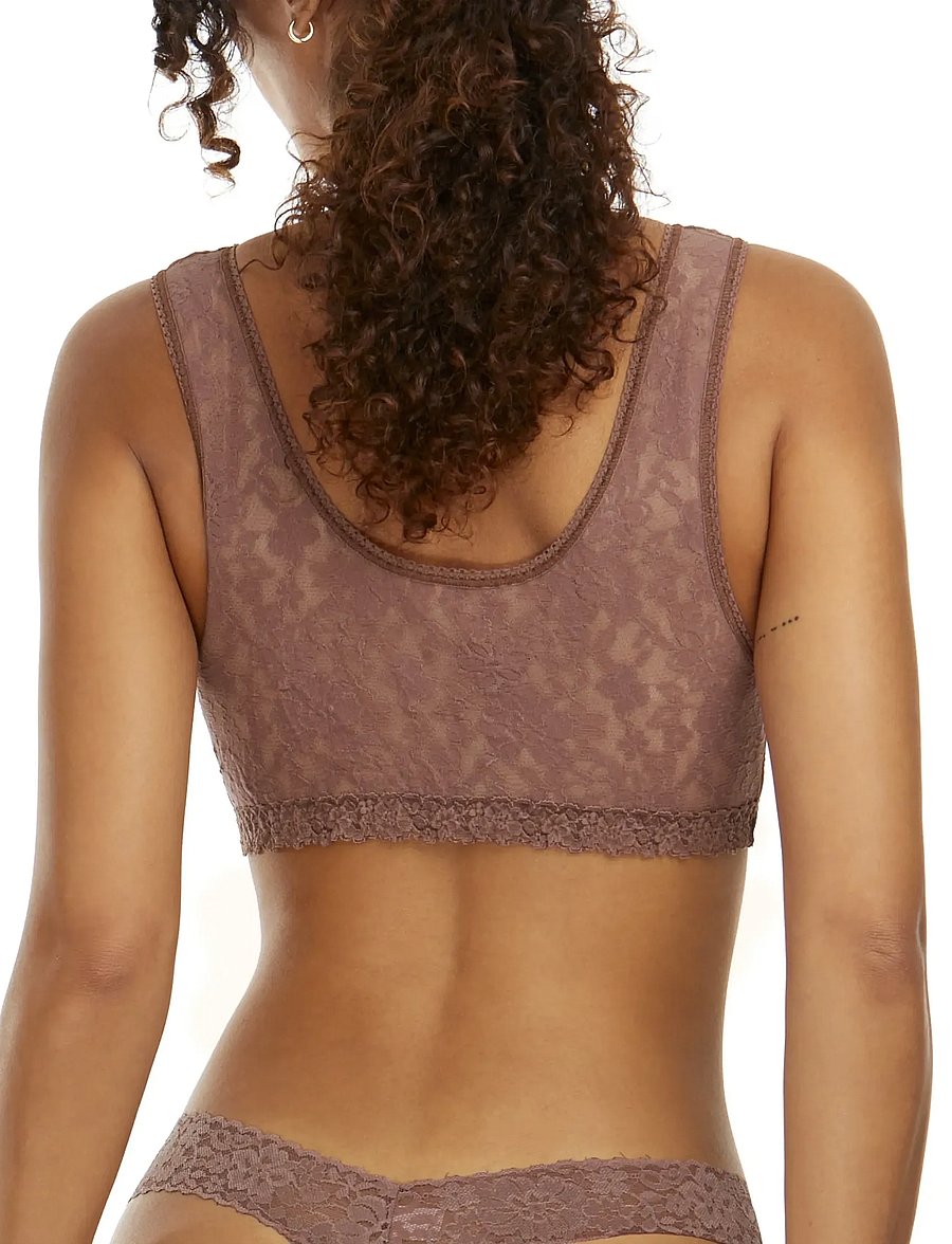 Hanky Panky - Hanky Panky Daily Lace, Lined Scoop Neck Bralette - tank-top-bhs - all spice - 2