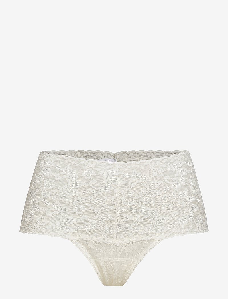 Hanky Panky - Hanky Panky Retro Lace, Retro Thong - midi & maxi trosor - marshmallow - 0