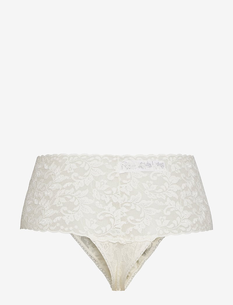 Hanky Panky - Hanky Panky Retro Lace, Retro Thong - midi & maxi trosor - marshmallow - 1