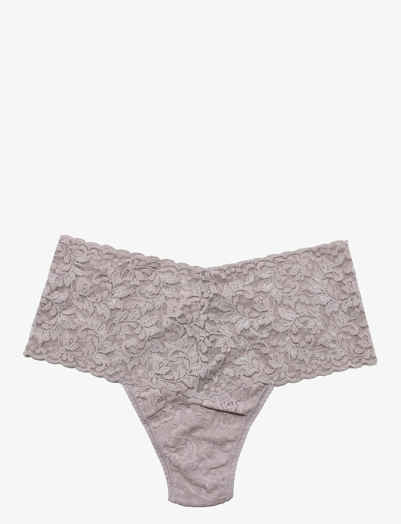 Hanky Panky - Hanky Panky Retro Lace, Retro Thong - steel - 1