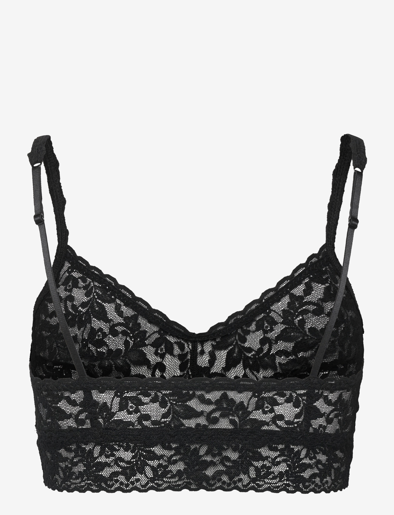 Hanky Panky - Hanky Panky Retro Lace V-Neck Retro Bralette - rinnahoidja - black - 2