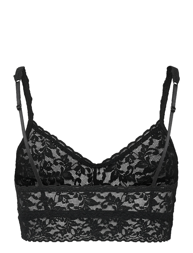 Hanky Panky - Hanky Panky Retro Lace V-Neck Retro Bralette - rinnahoidja - black - 2
