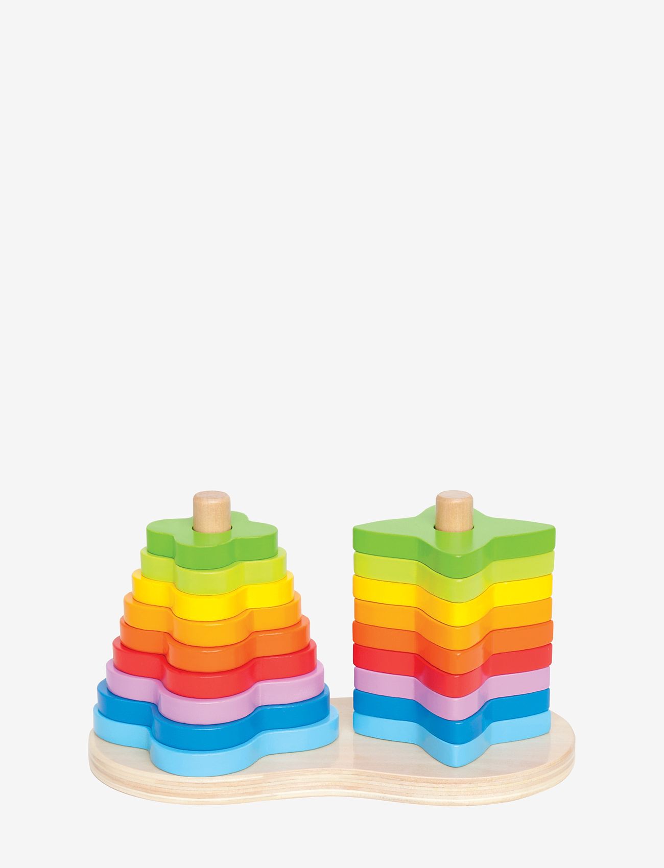 Hape - Hape Double Rainbow Stacker - lägsta priserna - multi - 0