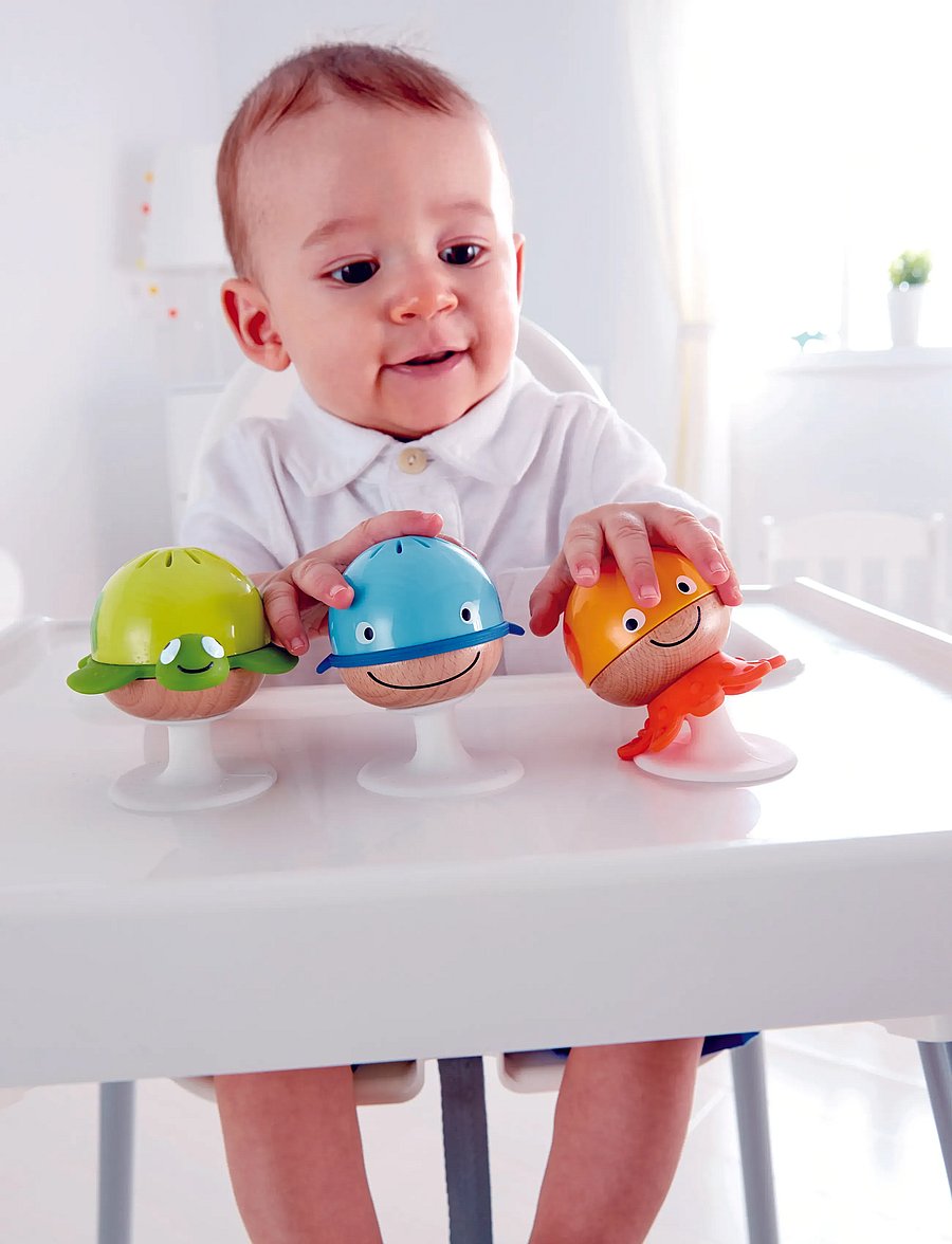 Hape - Hape Sea animals Rattle set - helistimet - multi - 4