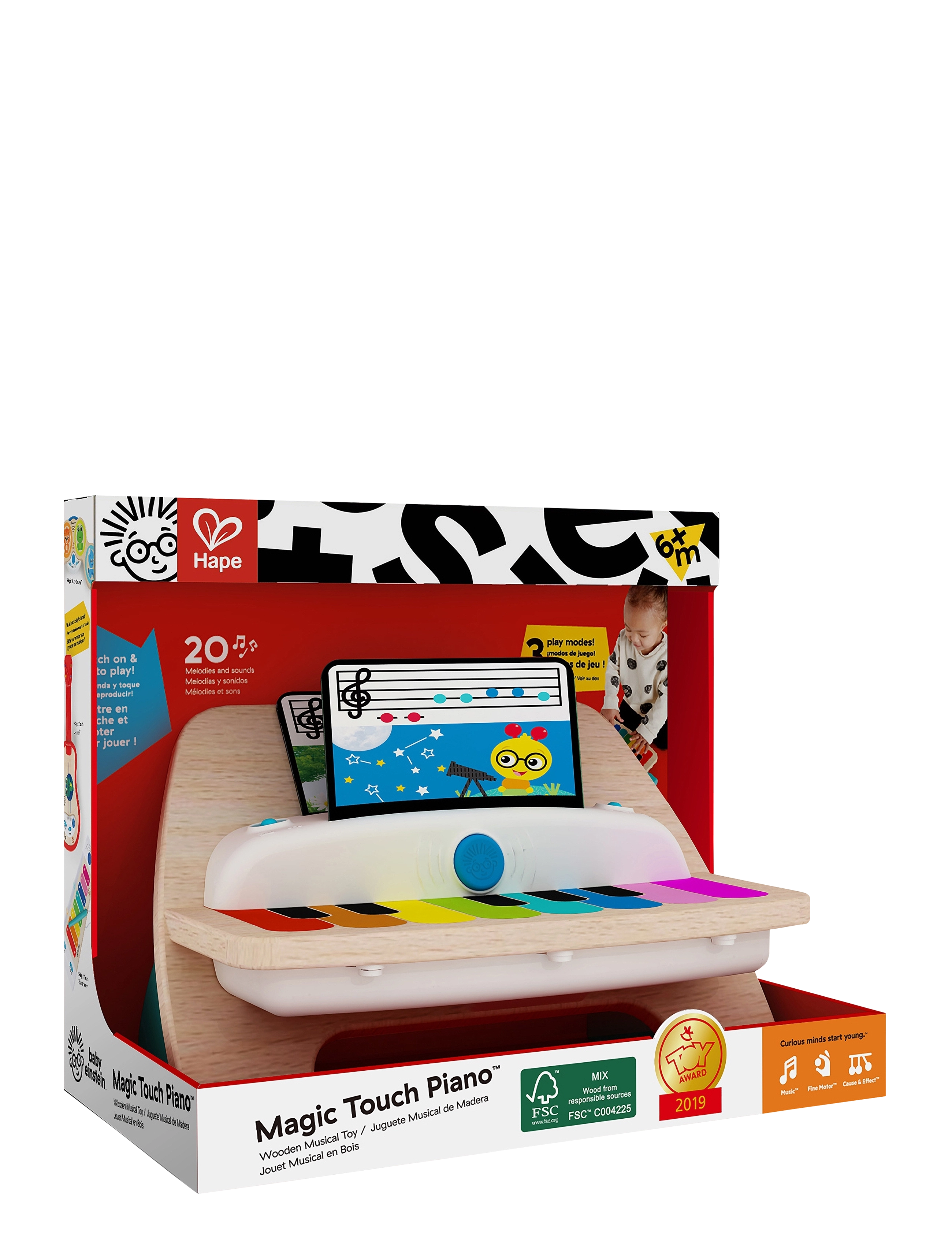 Hape - Hape Baby Einstein Magic Touch Piano - musikinstrumenter - multi - 2
