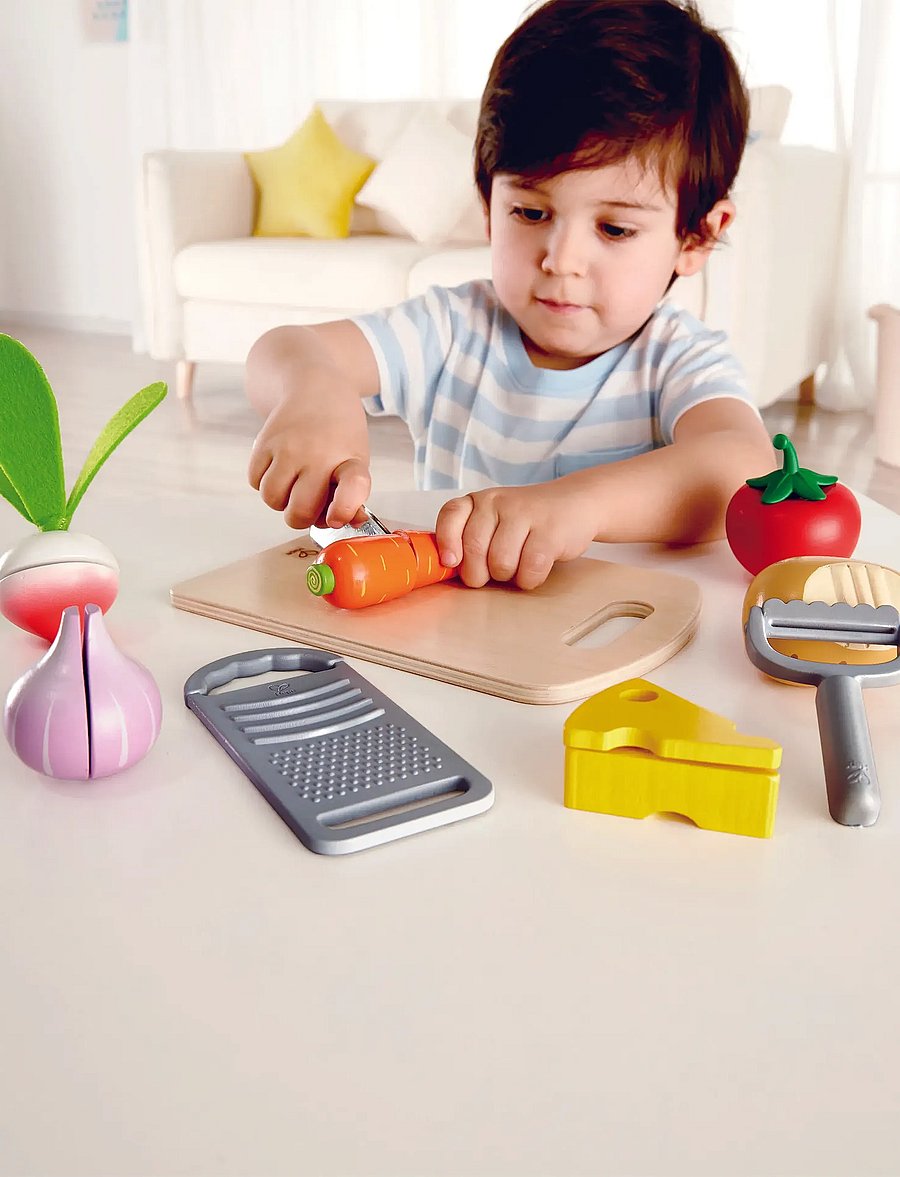Hape - Hape Cooking Essentials - legesæt - multi - 4