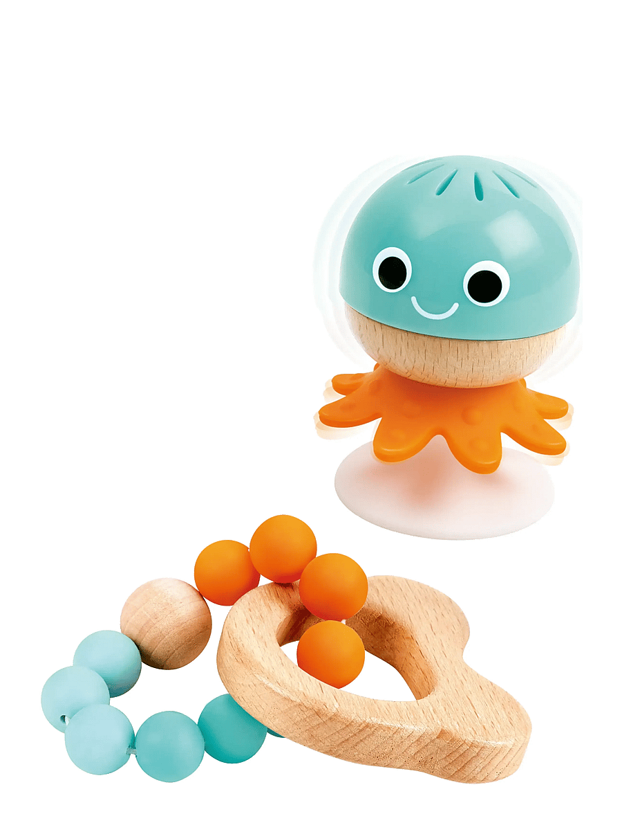 Hape - Hape Baby-to-Toddler Sensory Gift Set - hristur og hringlur - multi - 1