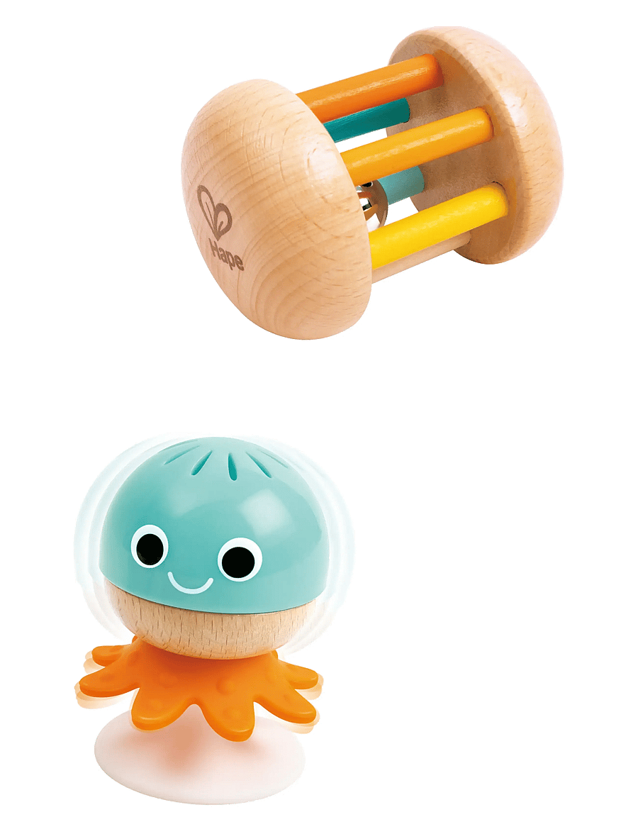Hape - Hape Baby-to-Toddler Sensory Gift Set - hristur og hringlur - multi - 2