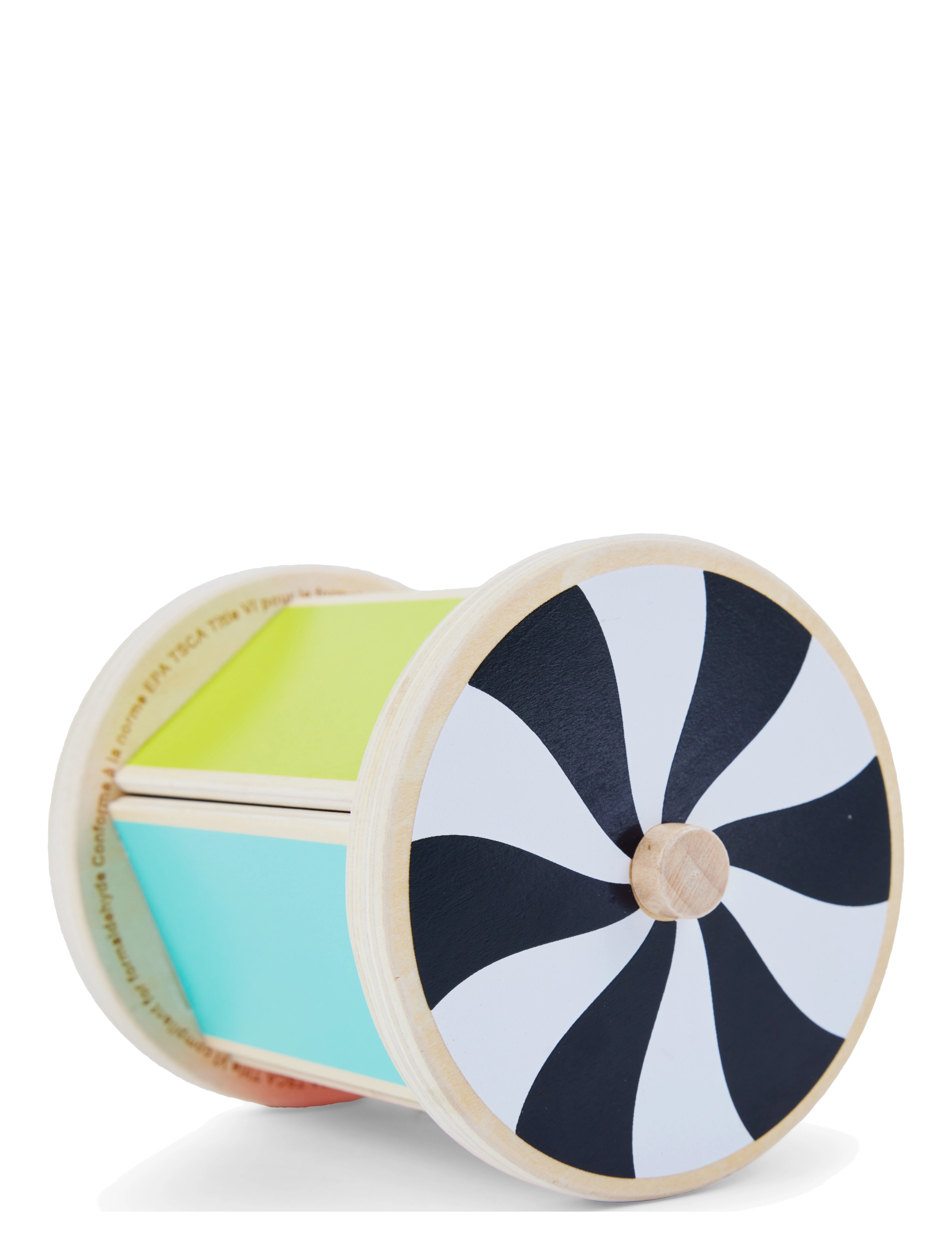 Hape - Hape Spinning Drum With Mirror - interaktiva leksaker - multi - 5