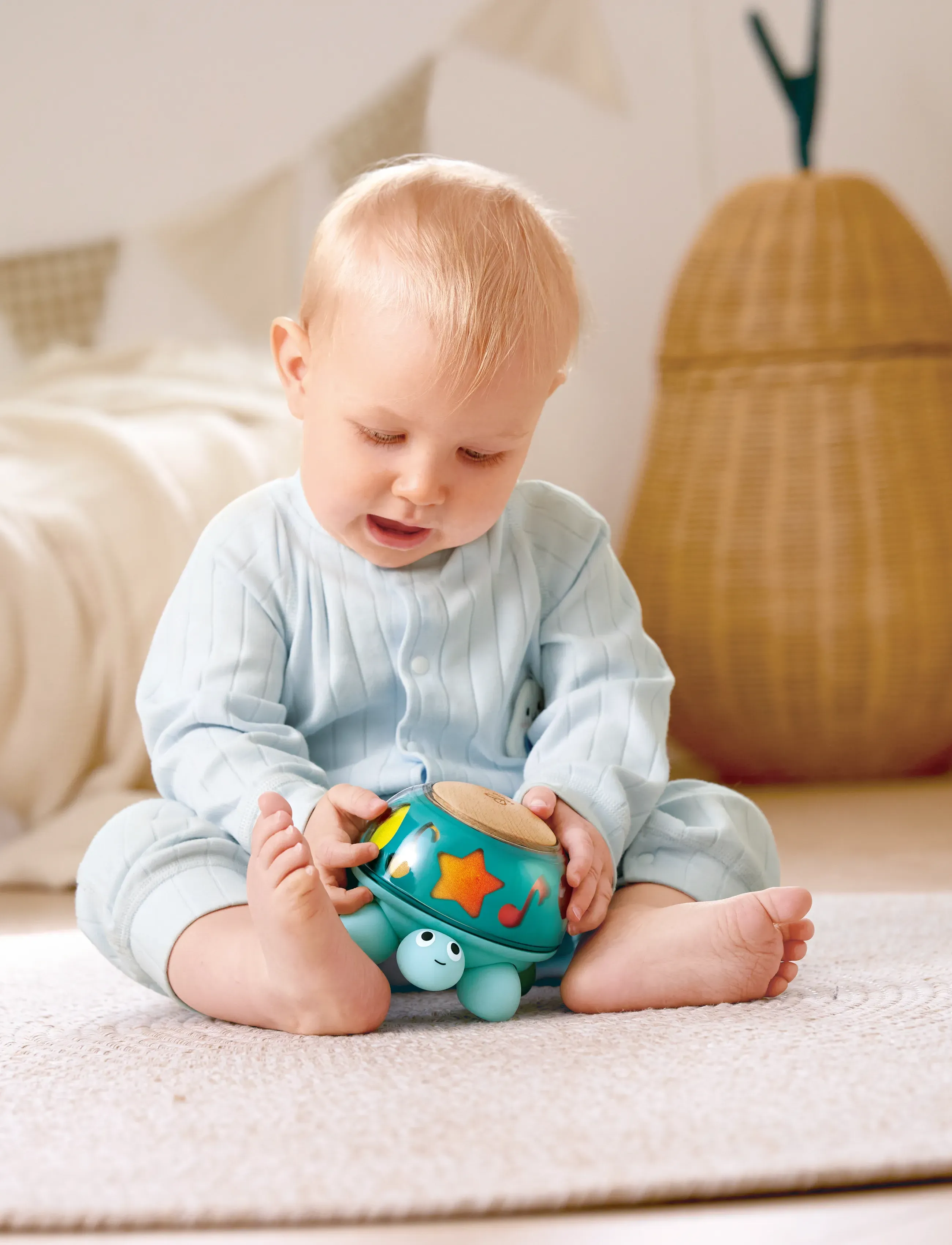 Hape - Hape Twist & Tune Musical Turtle - interaktiva leksaker - multi - 4