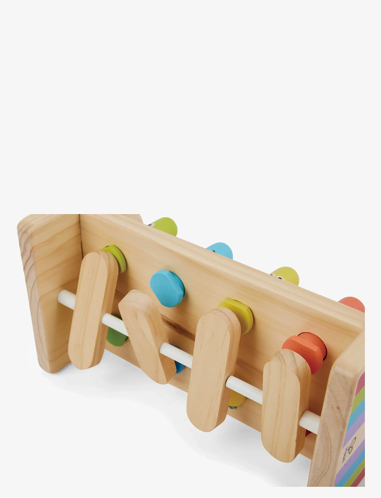 Hape - Hape Rainbow Hammer Bench - hammerbrætter - muti - 2