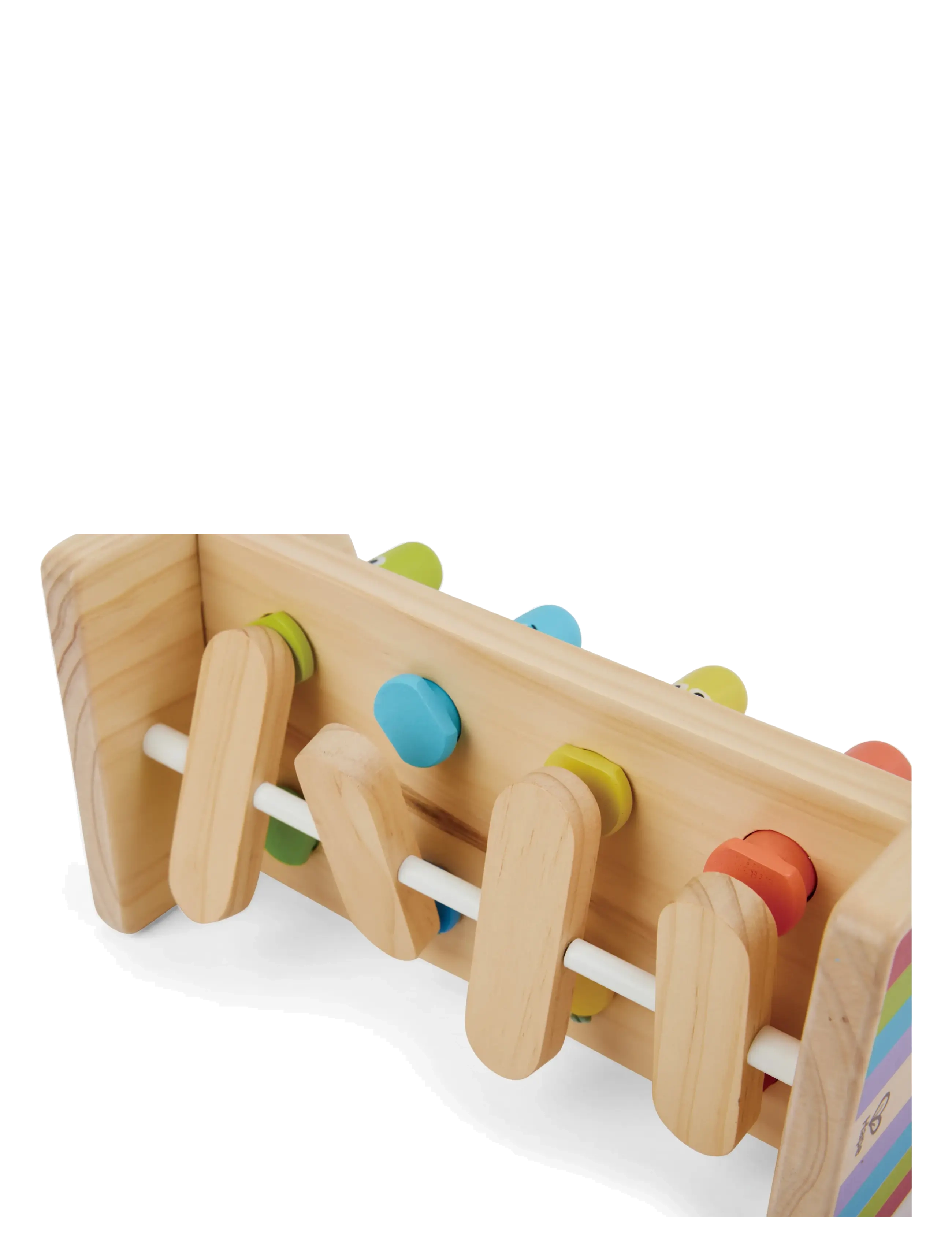 Hape - Hape Rainbow Hammer Bench - hamarbekkur - muti - 2