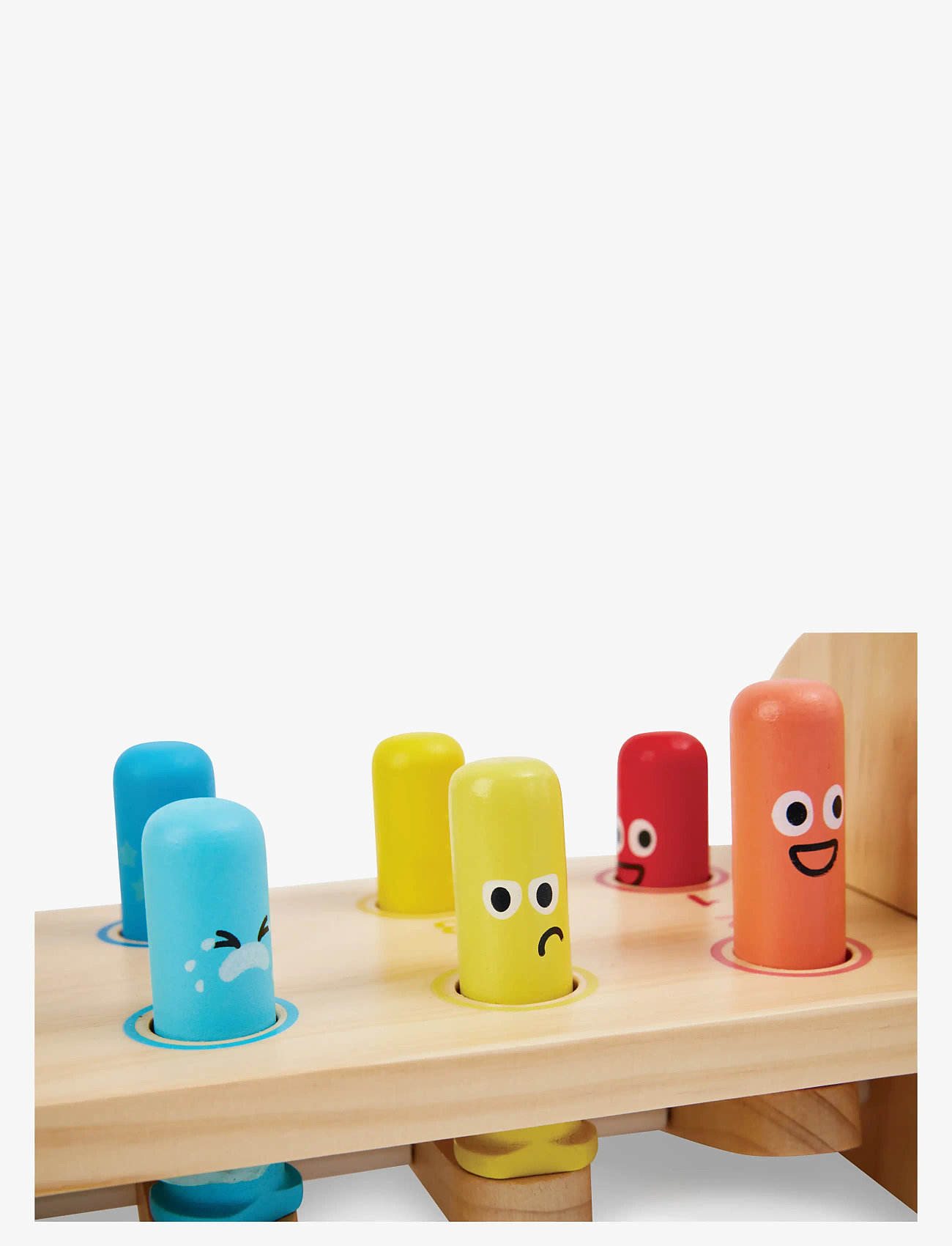 Hape - Hape Rainbow Hammer Bench - hammerbrætter - muti - 3