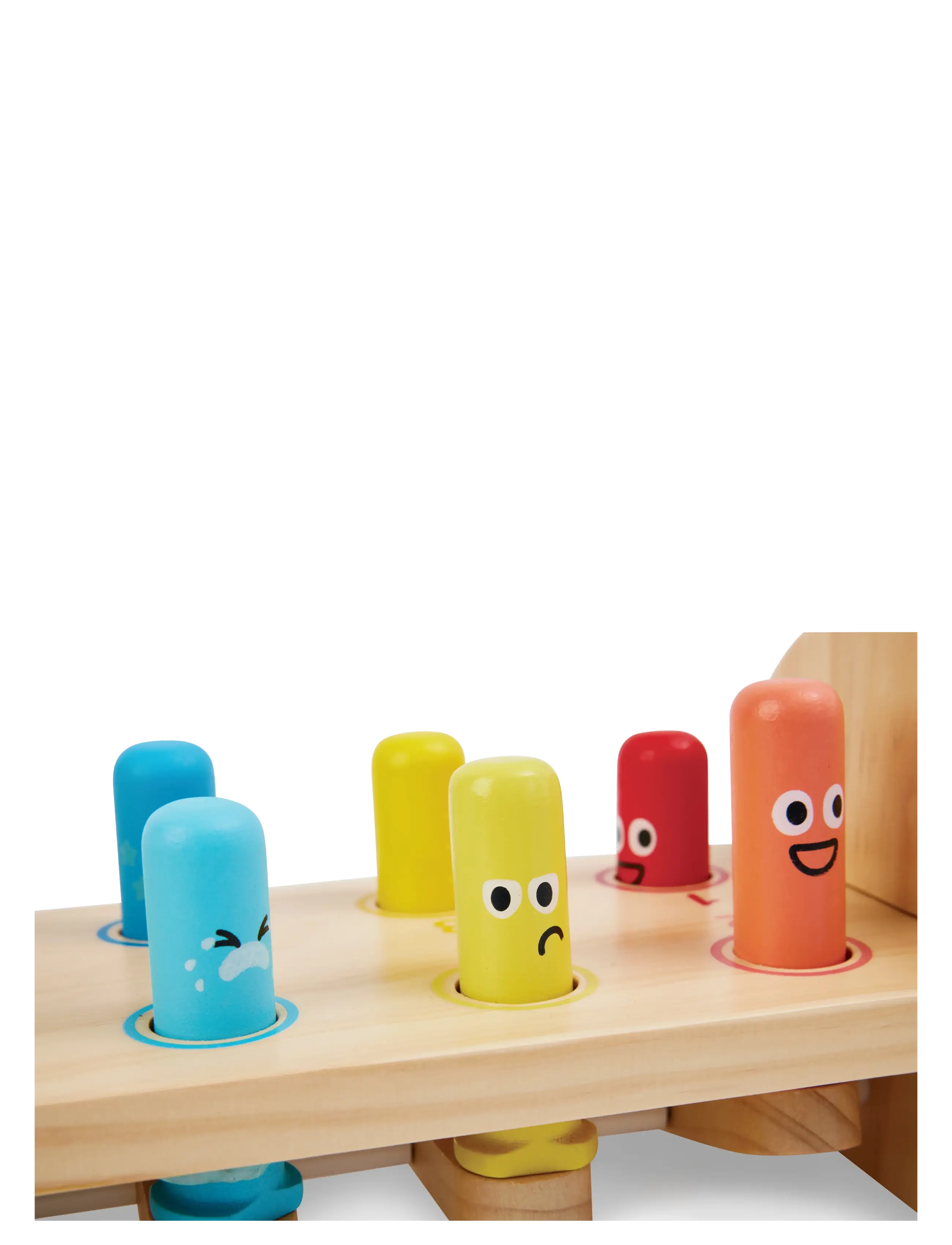 Hape - Hape Rainbow Hammer Bench - hamarbekkur - muti - 3