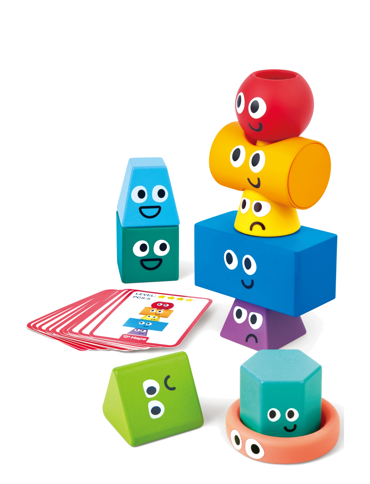 Hape - Hape Geometric Spatial Stacking Tower - stapelbare blokk - multi - 2