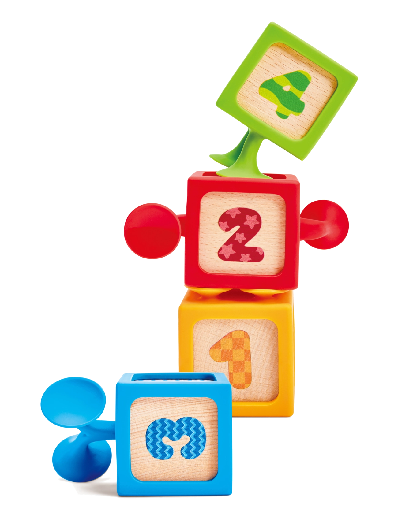 Hape - Hape Suction & Sensory Blocks - julklappar under 500kr - multi - 5