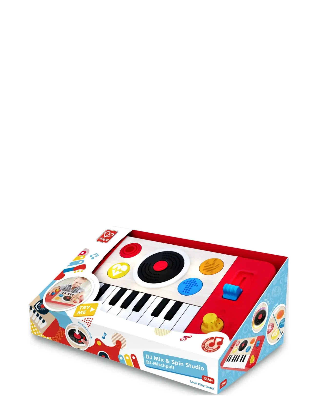 Hape Hape DJ Mix Spin Studio - Musikinstrumenter - MULTI / multi