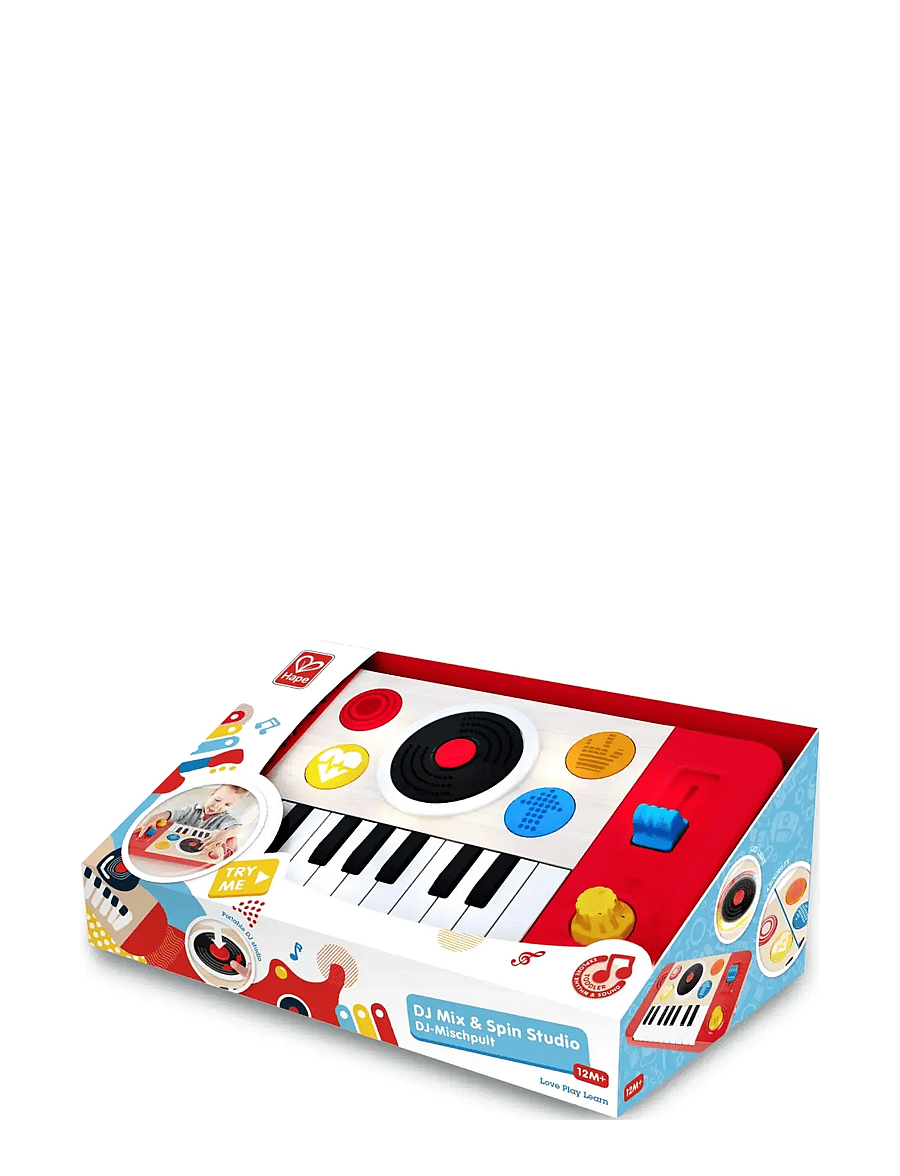 Hape - Hape DJ Mix Spin Studio - musikinstrumenter - multi - 1