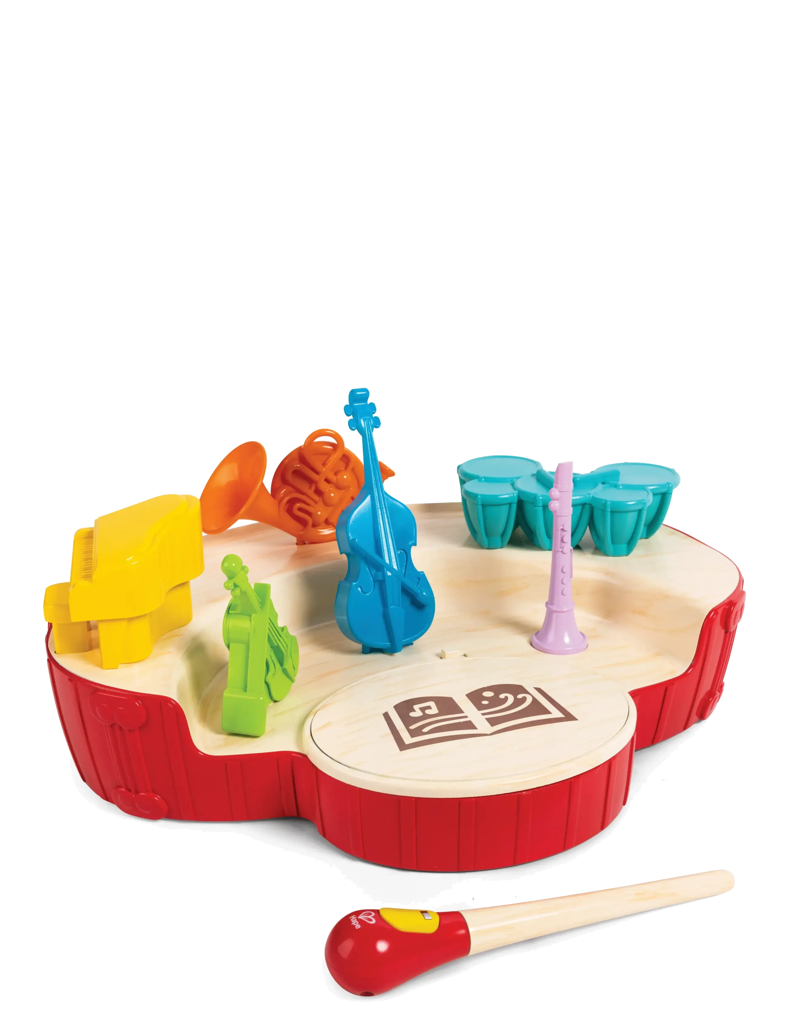 Hape Little Orchestra Conductor, Børn, Musical Instruments, Multi/mønstret, Str: ONE SIZE