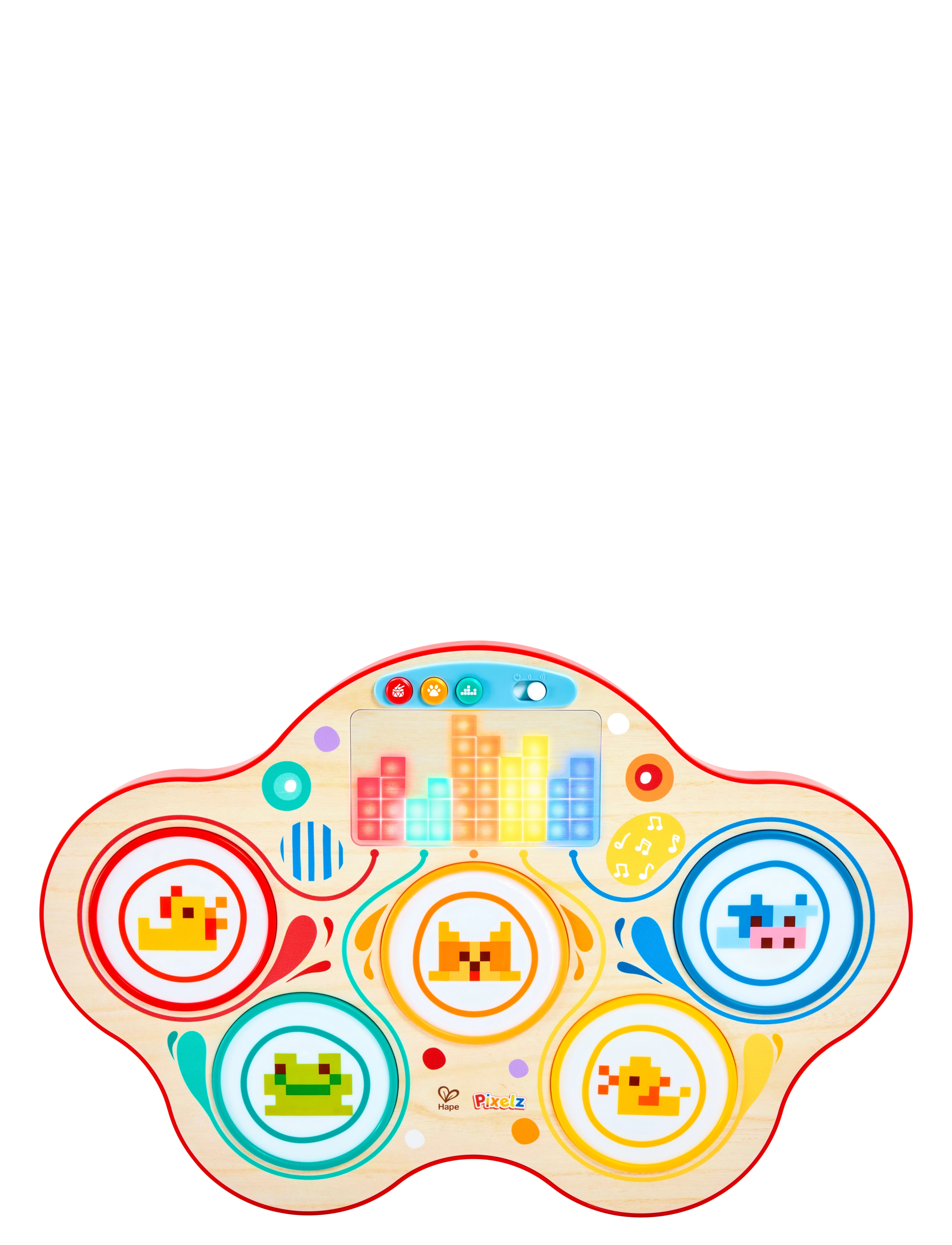 Hape - Hape Pixelz Dynamic Drum - musikinstrument - multi - 3