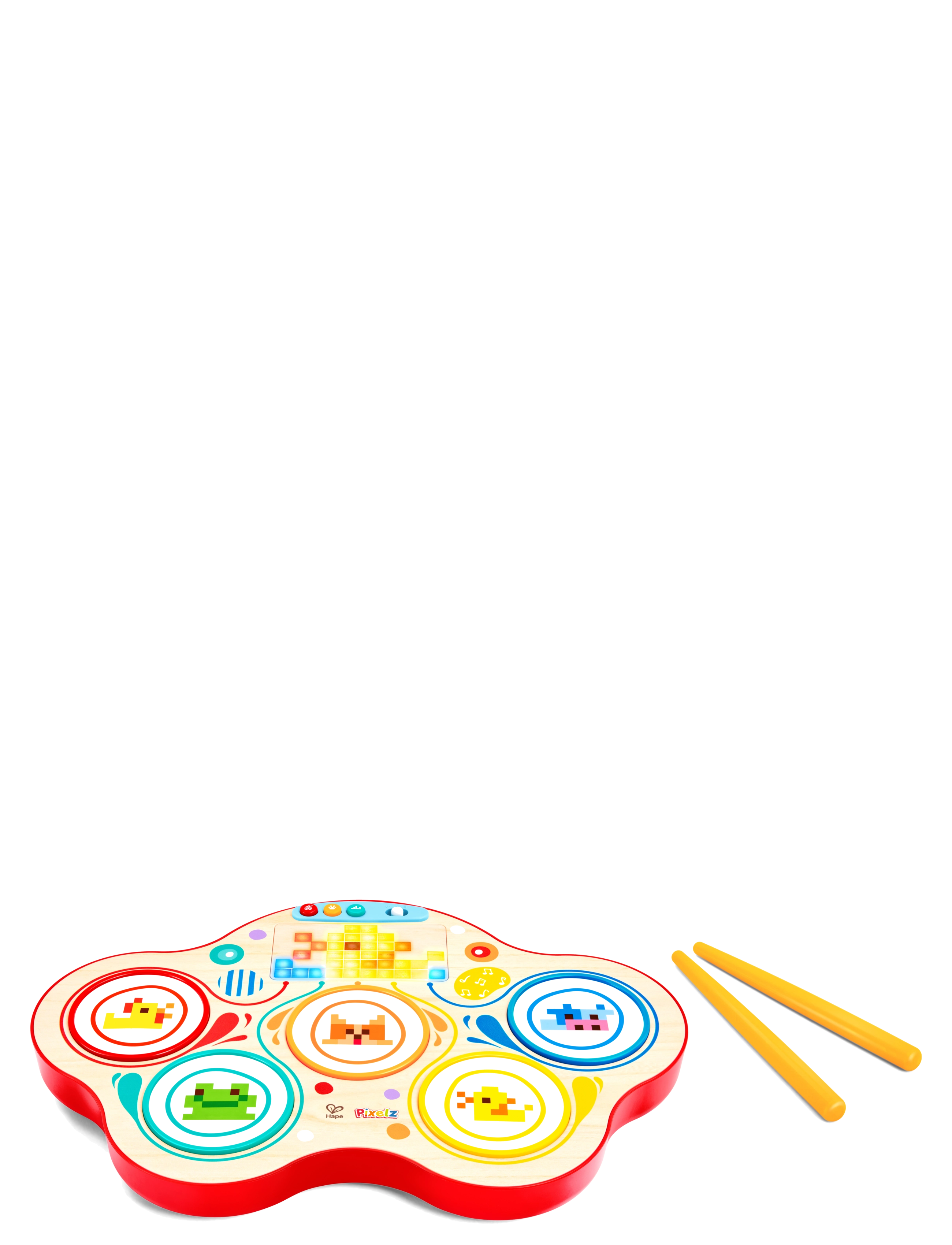 Hape - Hape Pixelz Dynamic Drum - musikinstrument - multi - 4