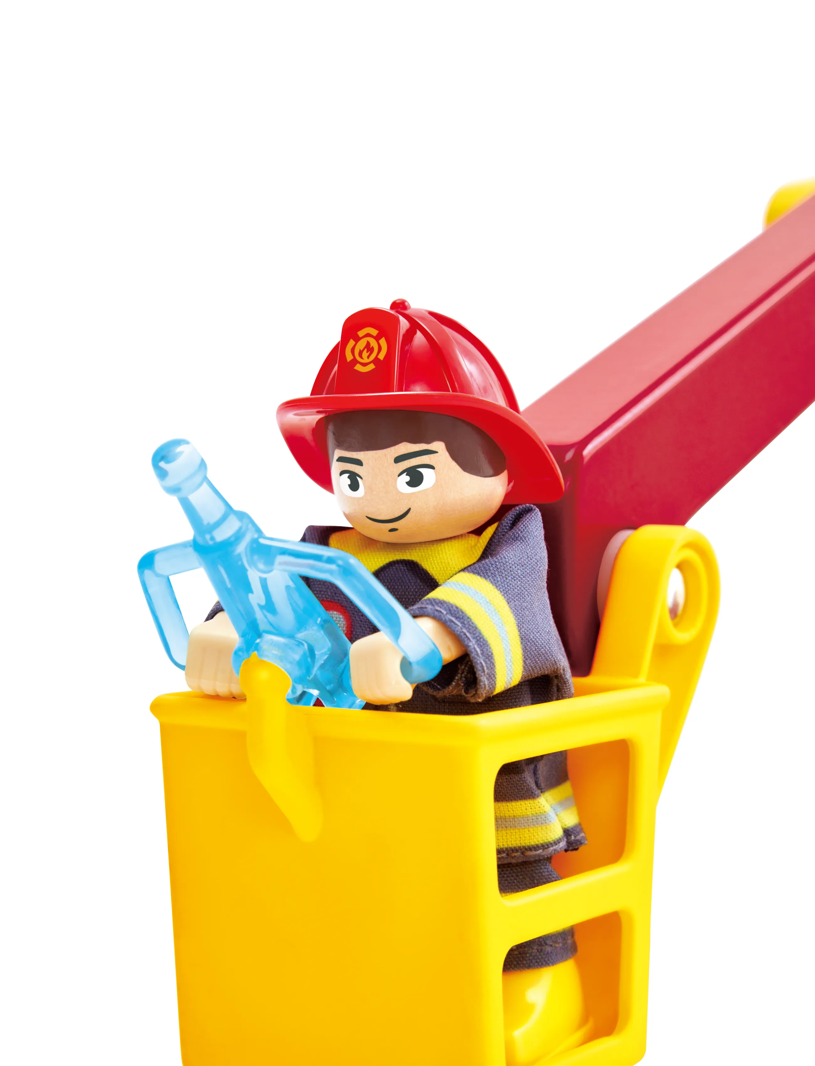 Hape - Hape Fire Truck with Sound - brandbilar - multi - 5