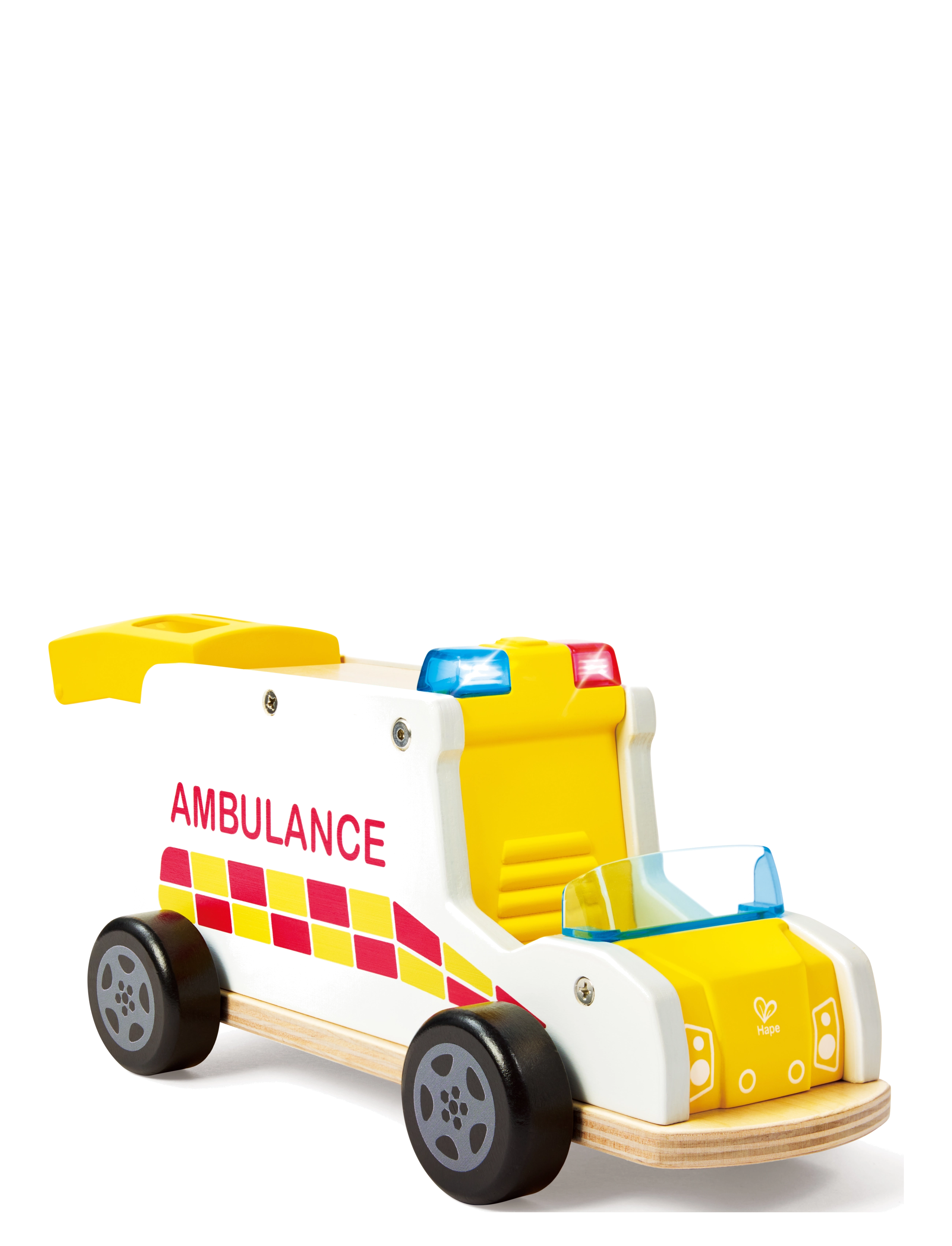 Hape - Hape Ambulance with Sound - lägsta priserna - multi - 5