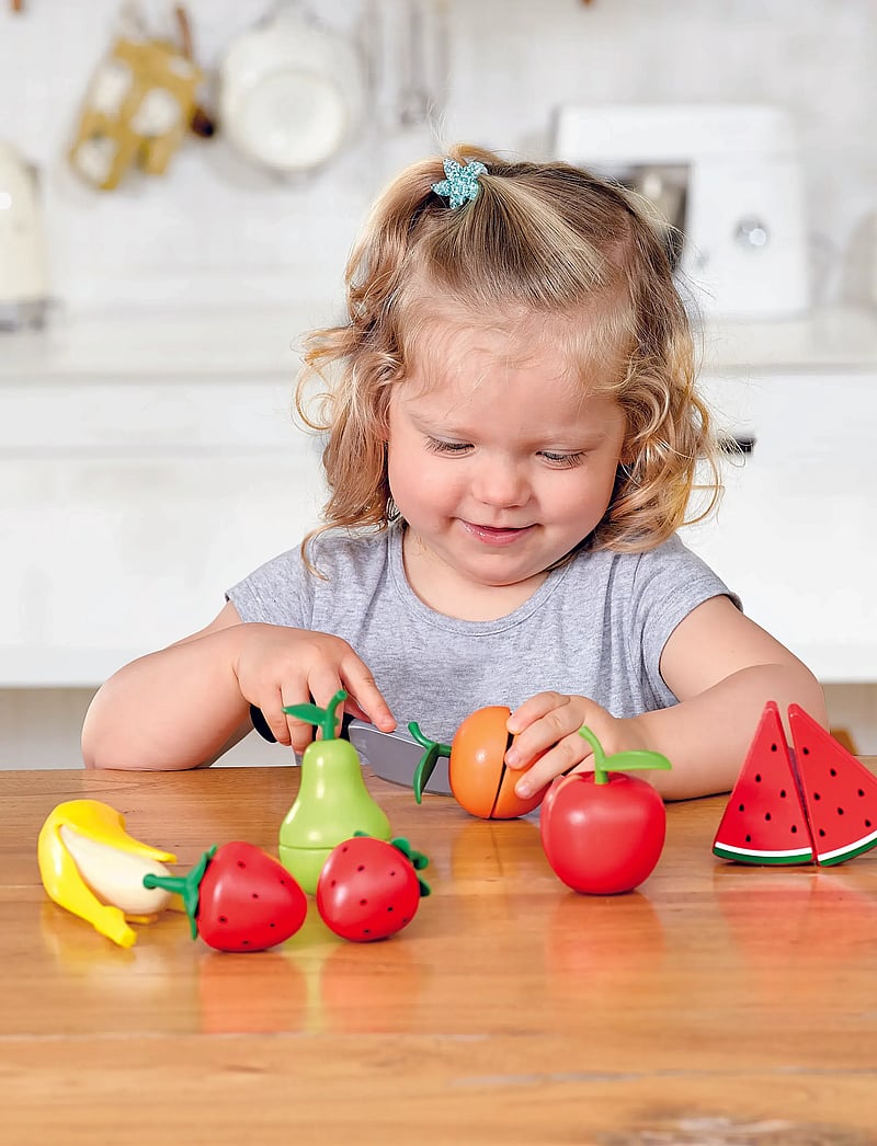 Hape - Hape Healthy Fruit Playset - leikfangamatur & kökur - multi - 5