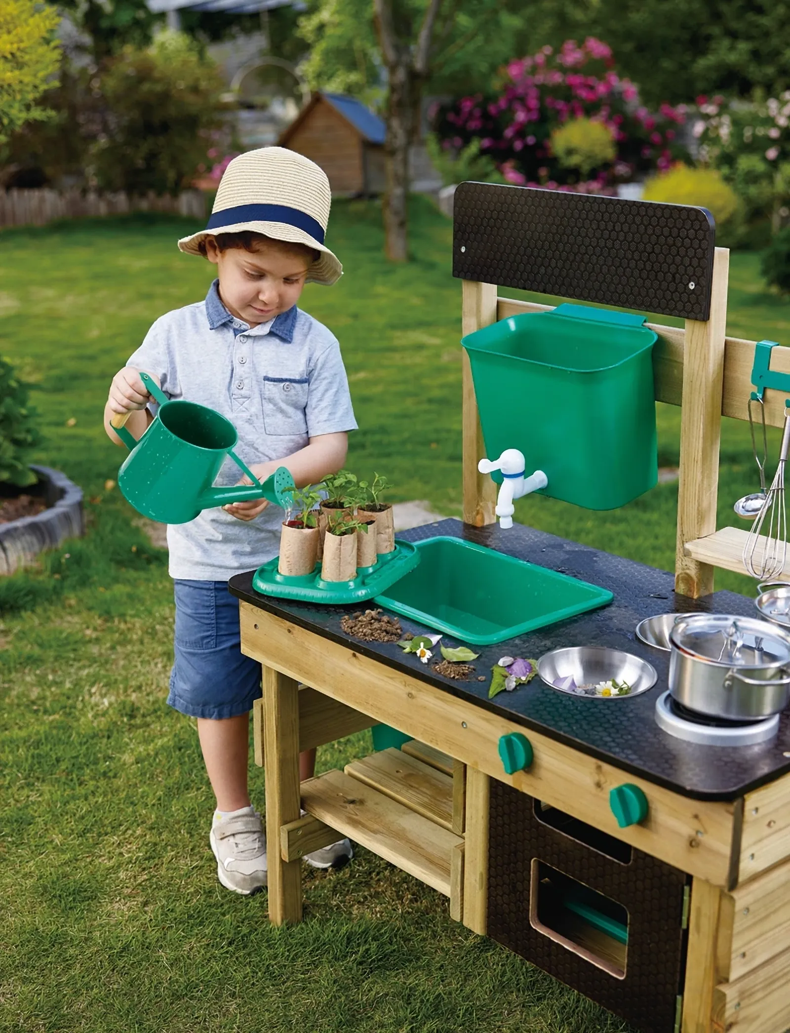 Hape - Hape Outdoor Kitchen - legekøkkener - multi - 4