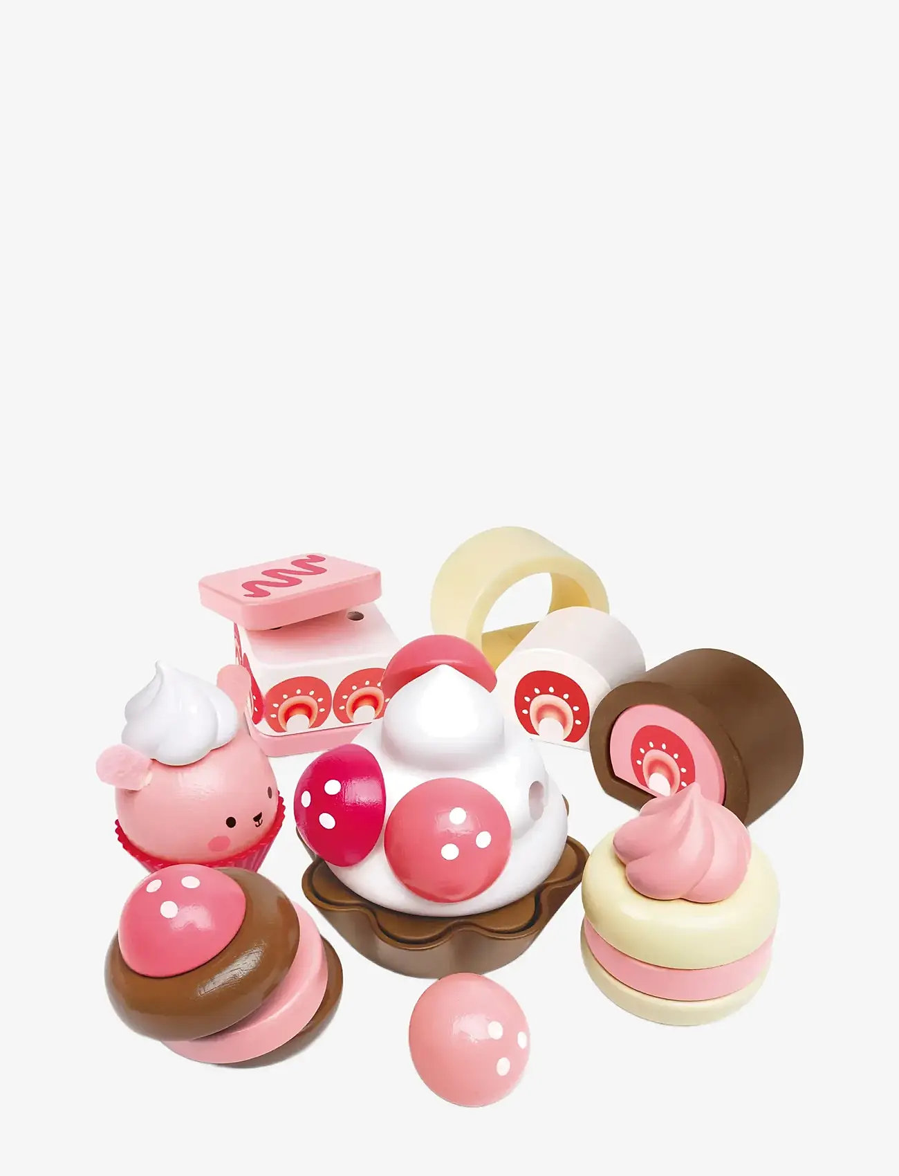 Hape - Hape Strawberry Dessert - tilbehør til legekøkkener - multi - 1