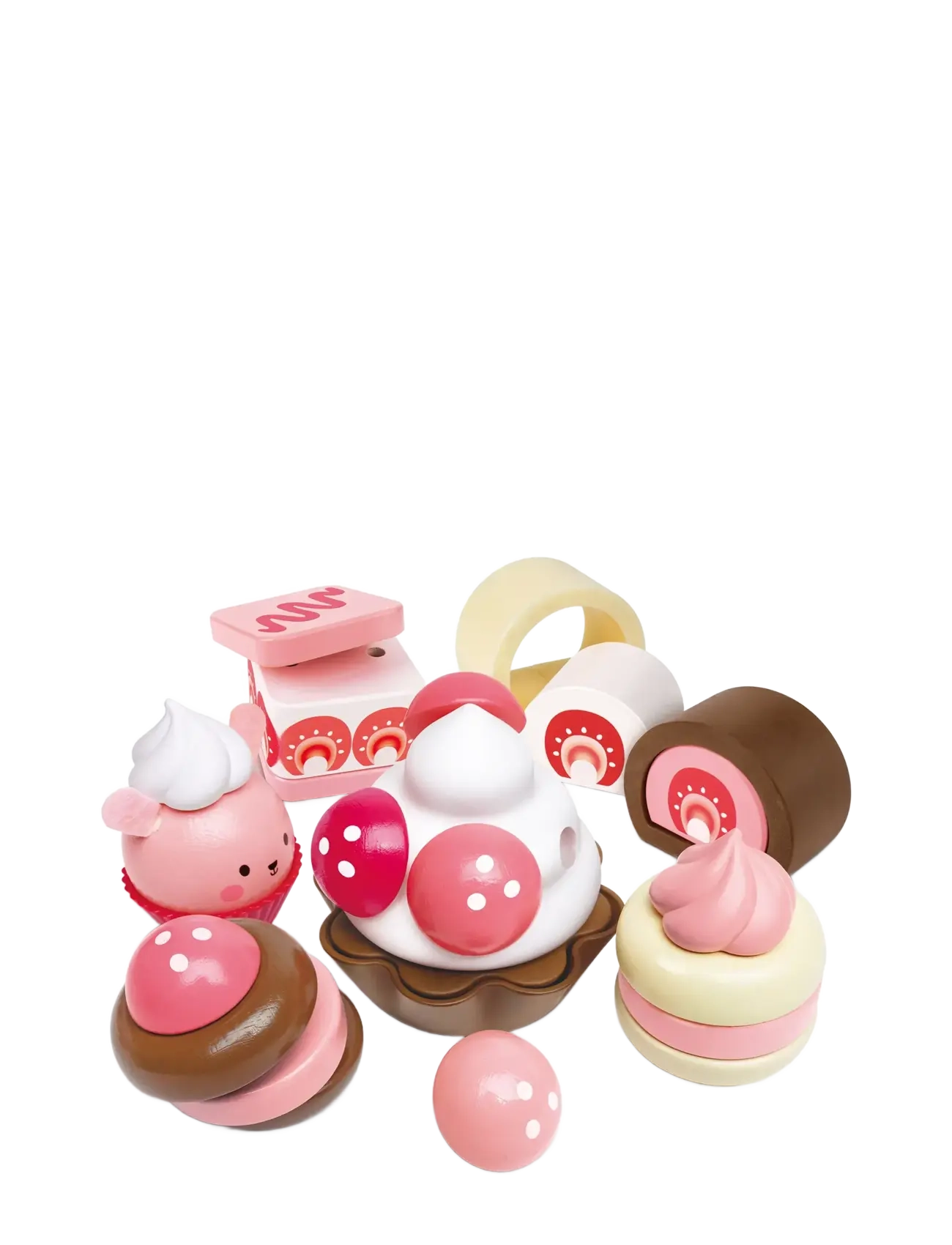 Hape Hape Strawberry Dessert - Legetøj - MULTI / multi