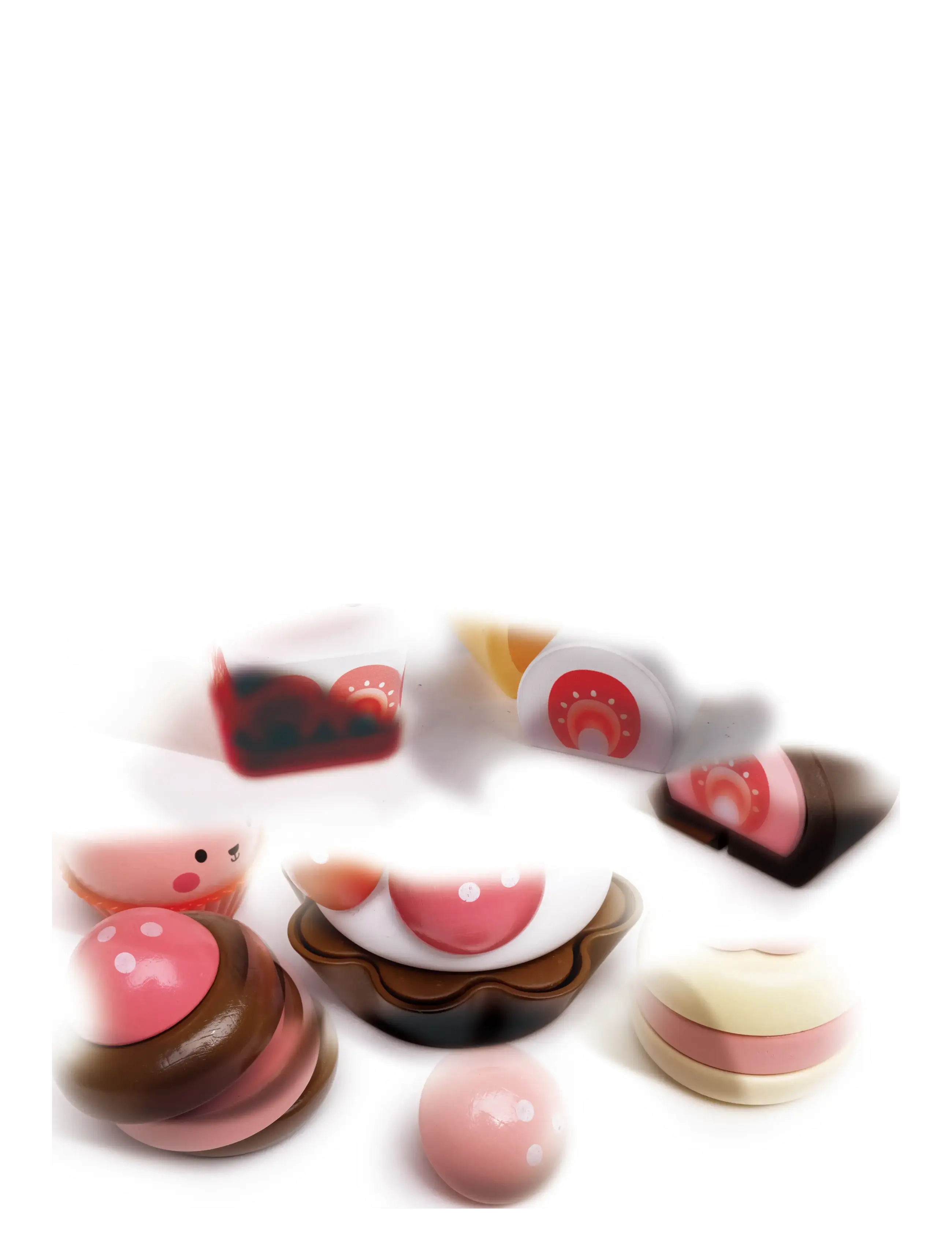 Hape - Hape Strawberry Dessert - leikkikeittiön tarvikkeet - multi - 1