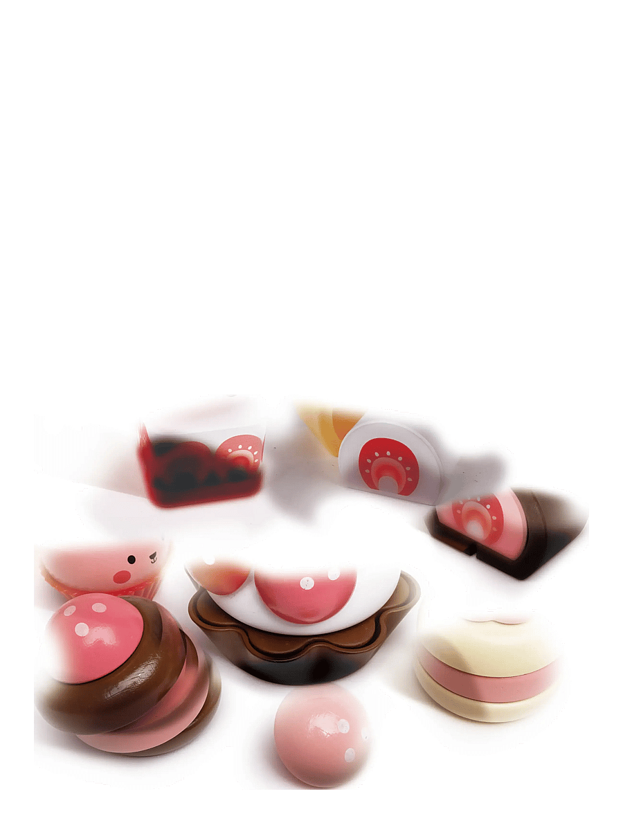 Hape - Hape Strawberry Dessert - tilbehør til legekøkkener - multi - 2