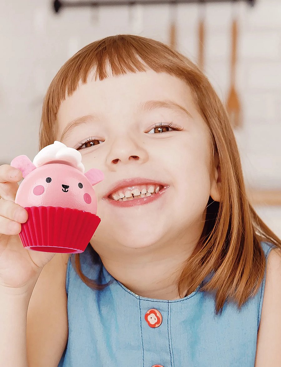 Hape - Hape Strawberry Dessert - tilbehør til legekøkkener - multi - 0