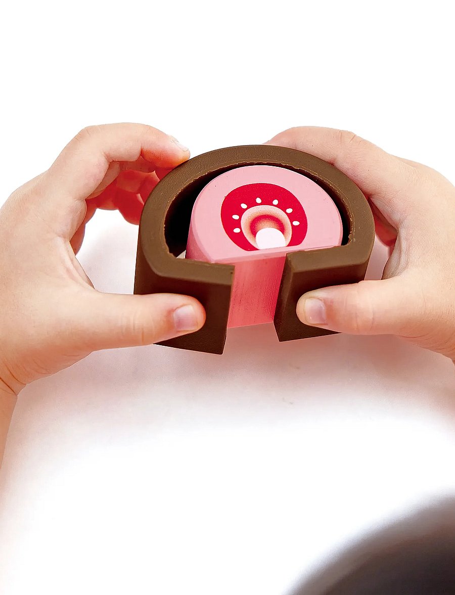 Hape - Hape Strawberry Dessert - tilbehør til legekøkkener - multi - 5