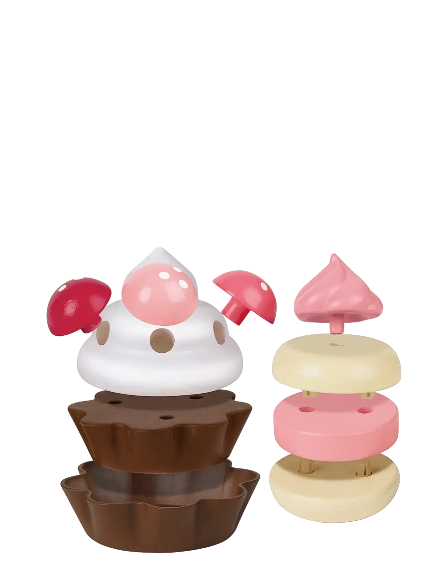 Hape - Hape Strawberry Dessert - tilbehør til legekøkkener - multi - 3