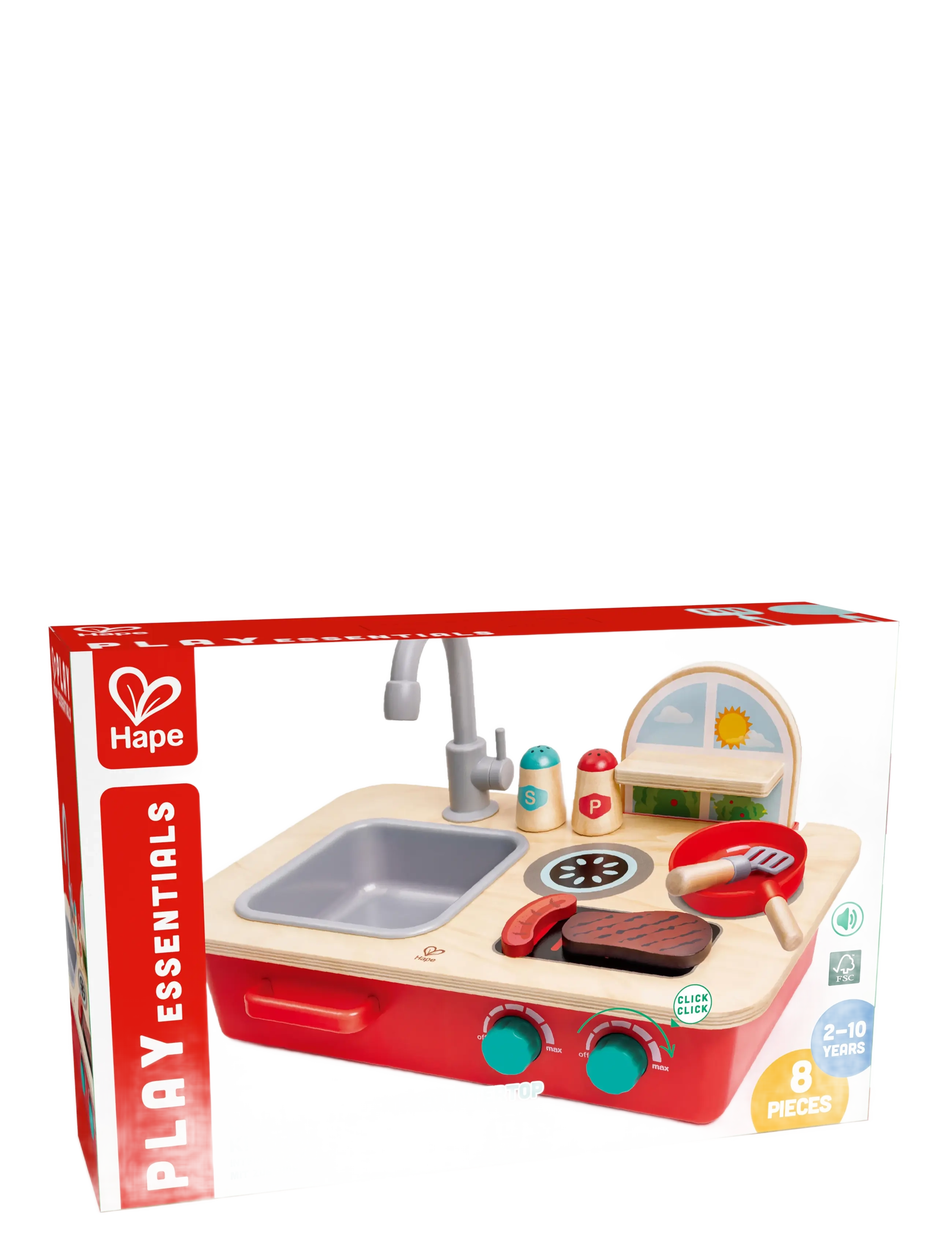 Hape Cook & Create Countertop Kitchen Playset, Børn, Toy Kitchens, Multi/mønstret, Str: ONE SIZE